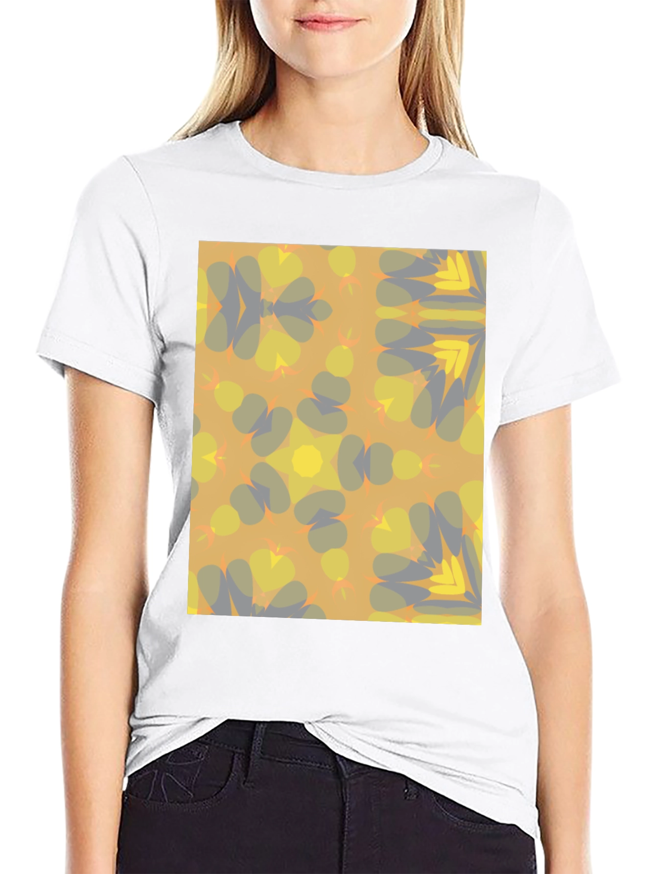Abstract Pattern Tee - Geometric Style