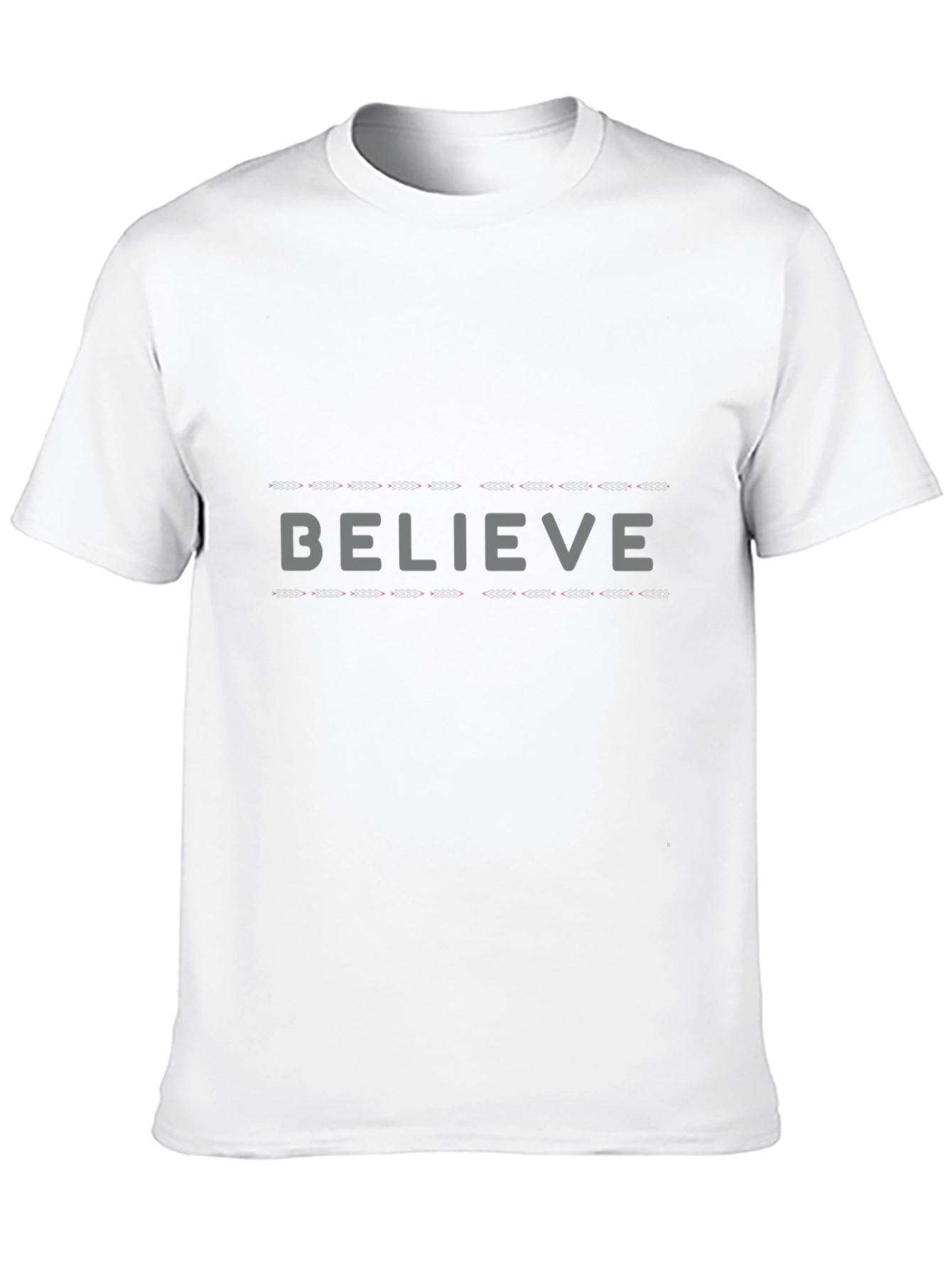 Believe Graphic Tee - Stylish Casual Comfort