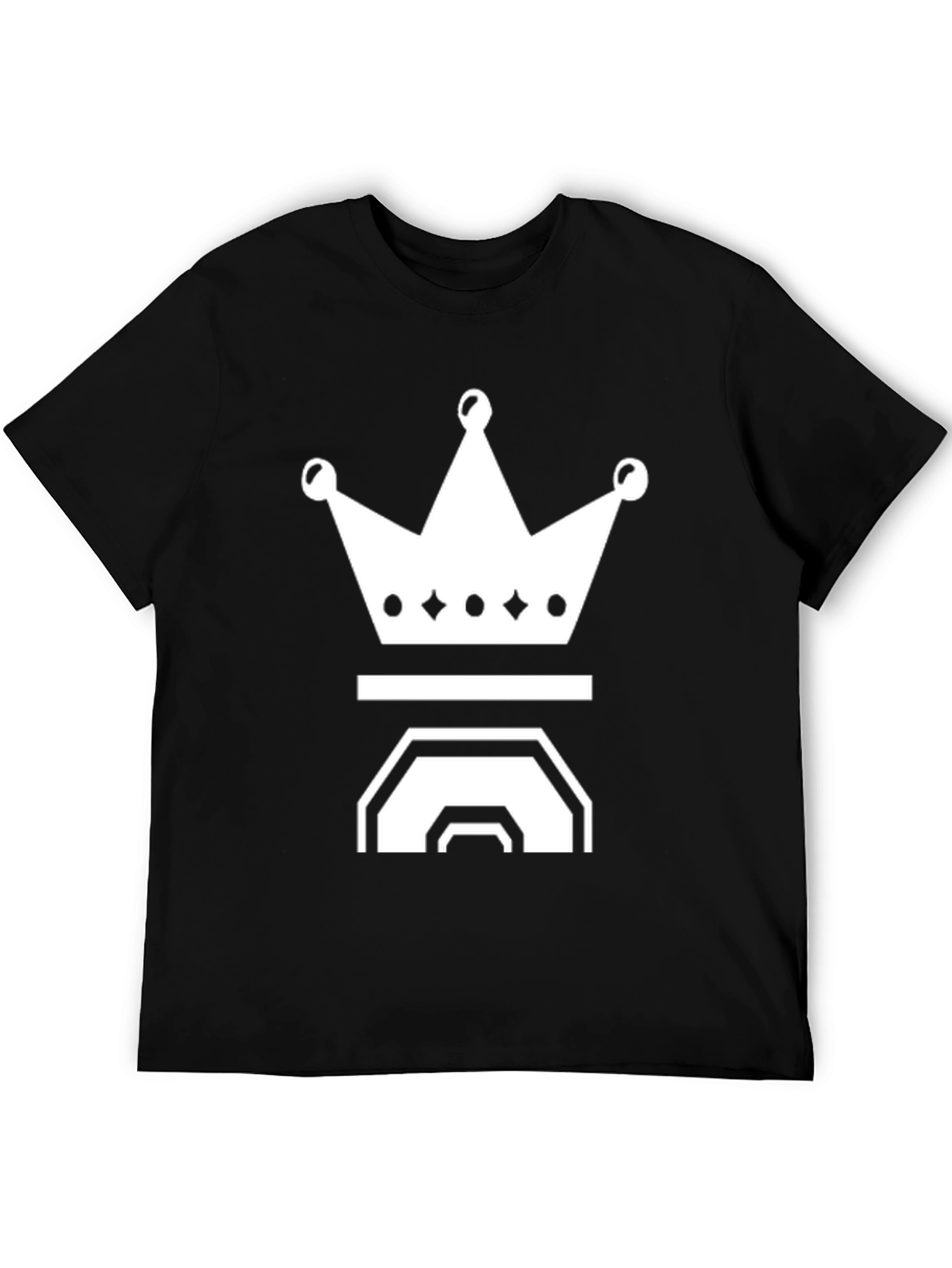 King Crown Graphic T-Shirt - Classic Black Tee