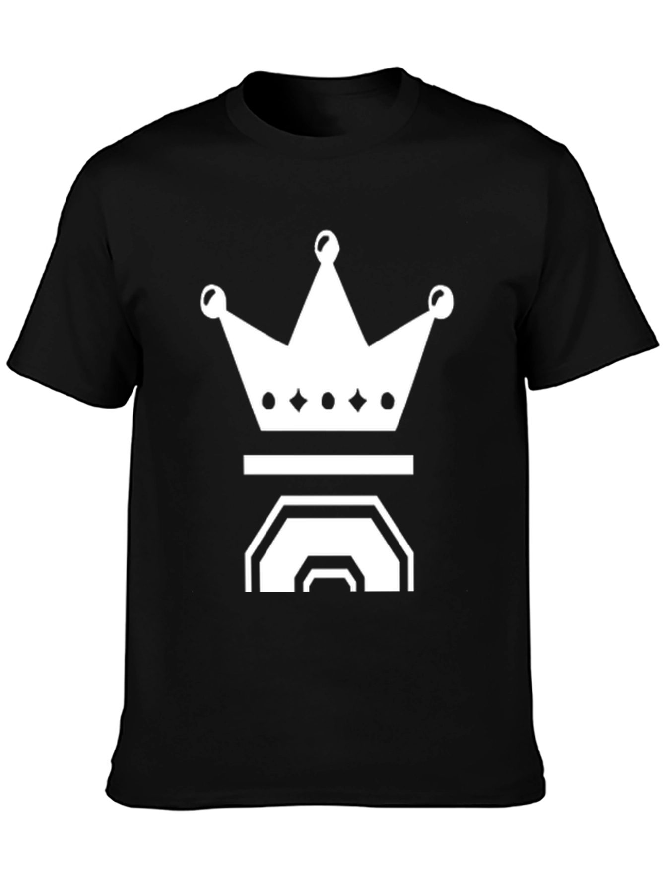 King Crown Graphic T-Shirt - Classic Black Tee