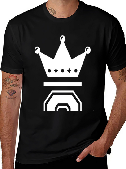 King Crown Graphic T-Shirt - Classic Black Tee