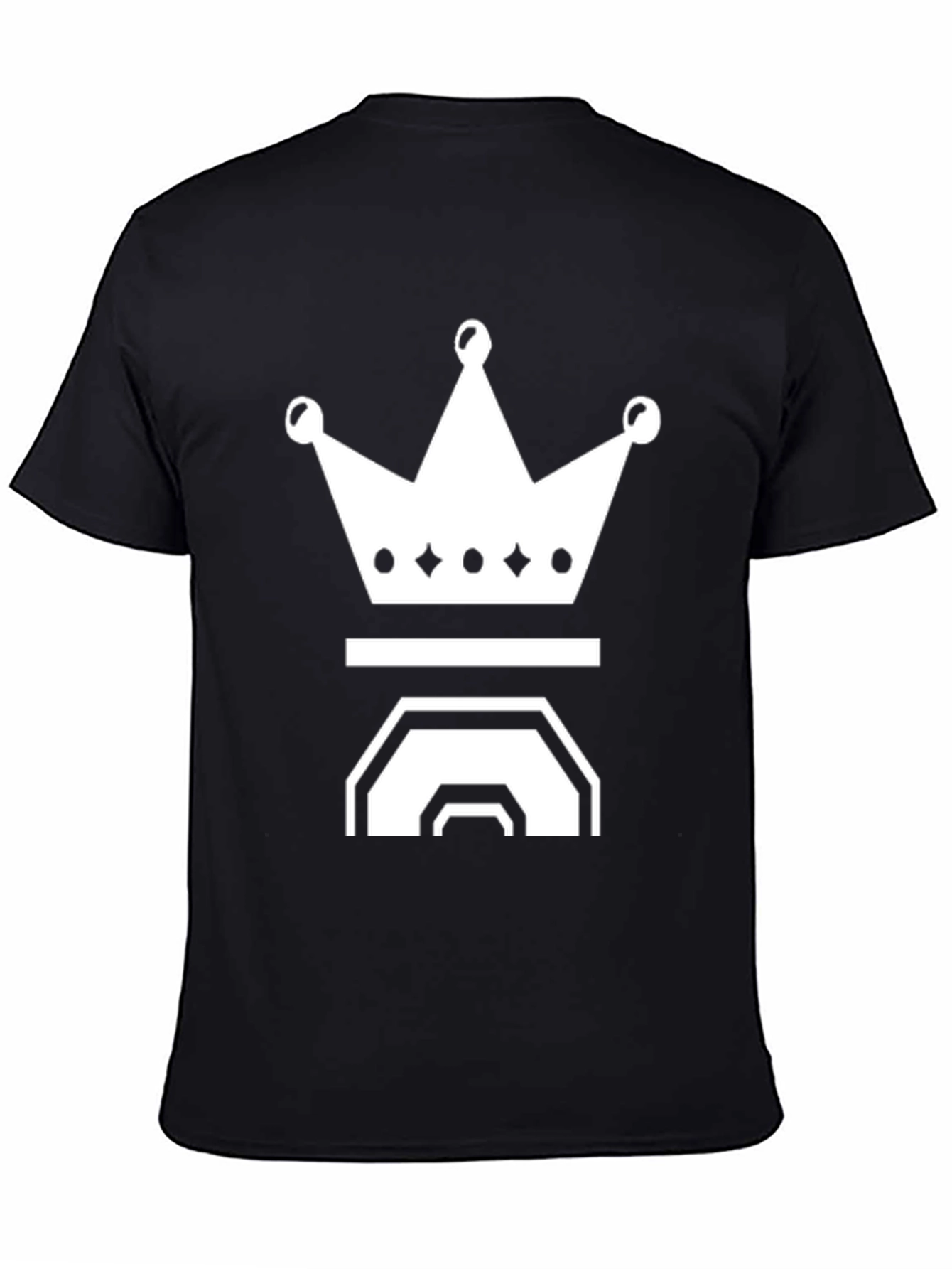 King Crown Graphic T-Shirt - Classic Black Tee