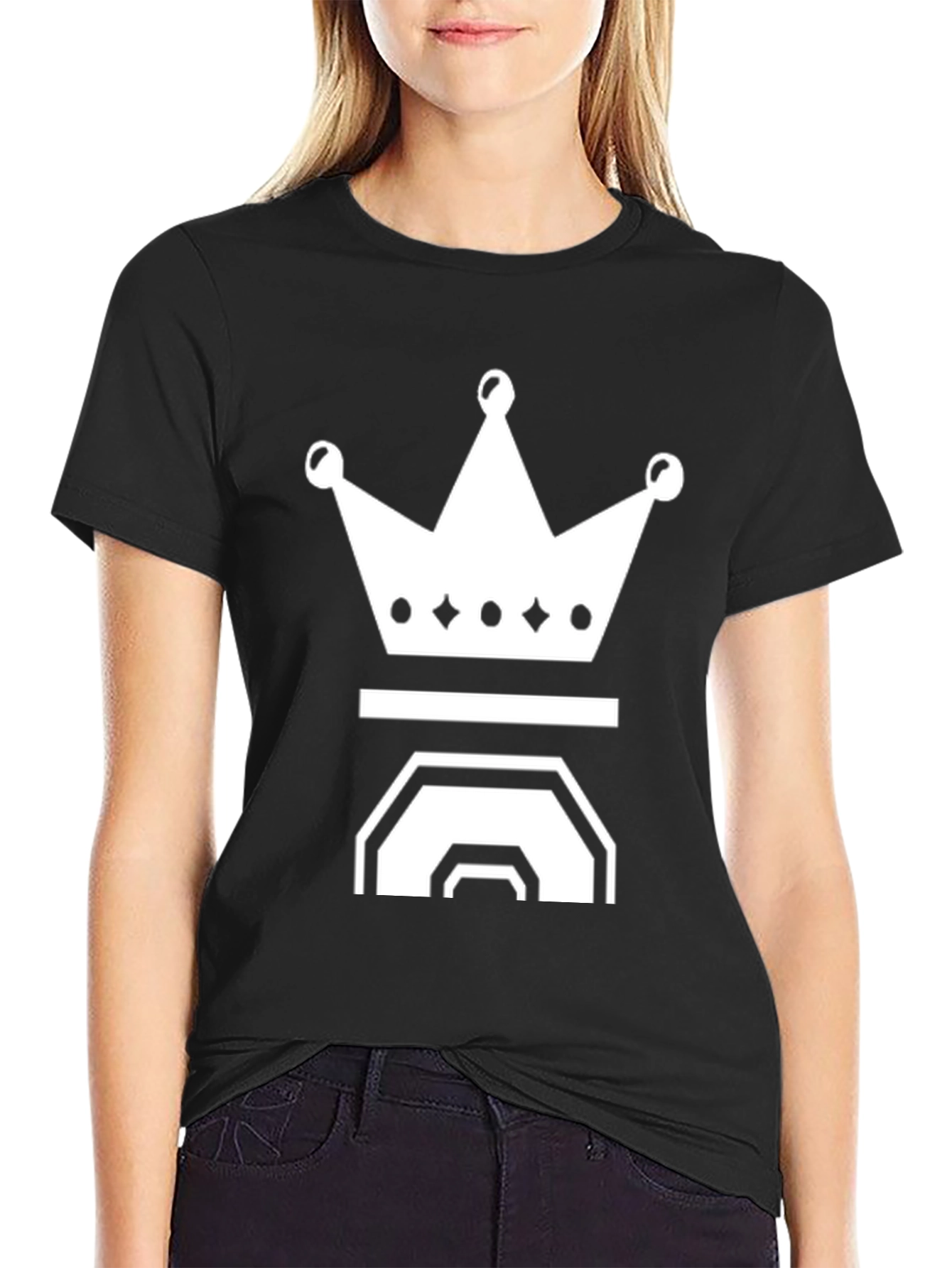 King Crown Graphic T-Shirt - Classic Black Tee