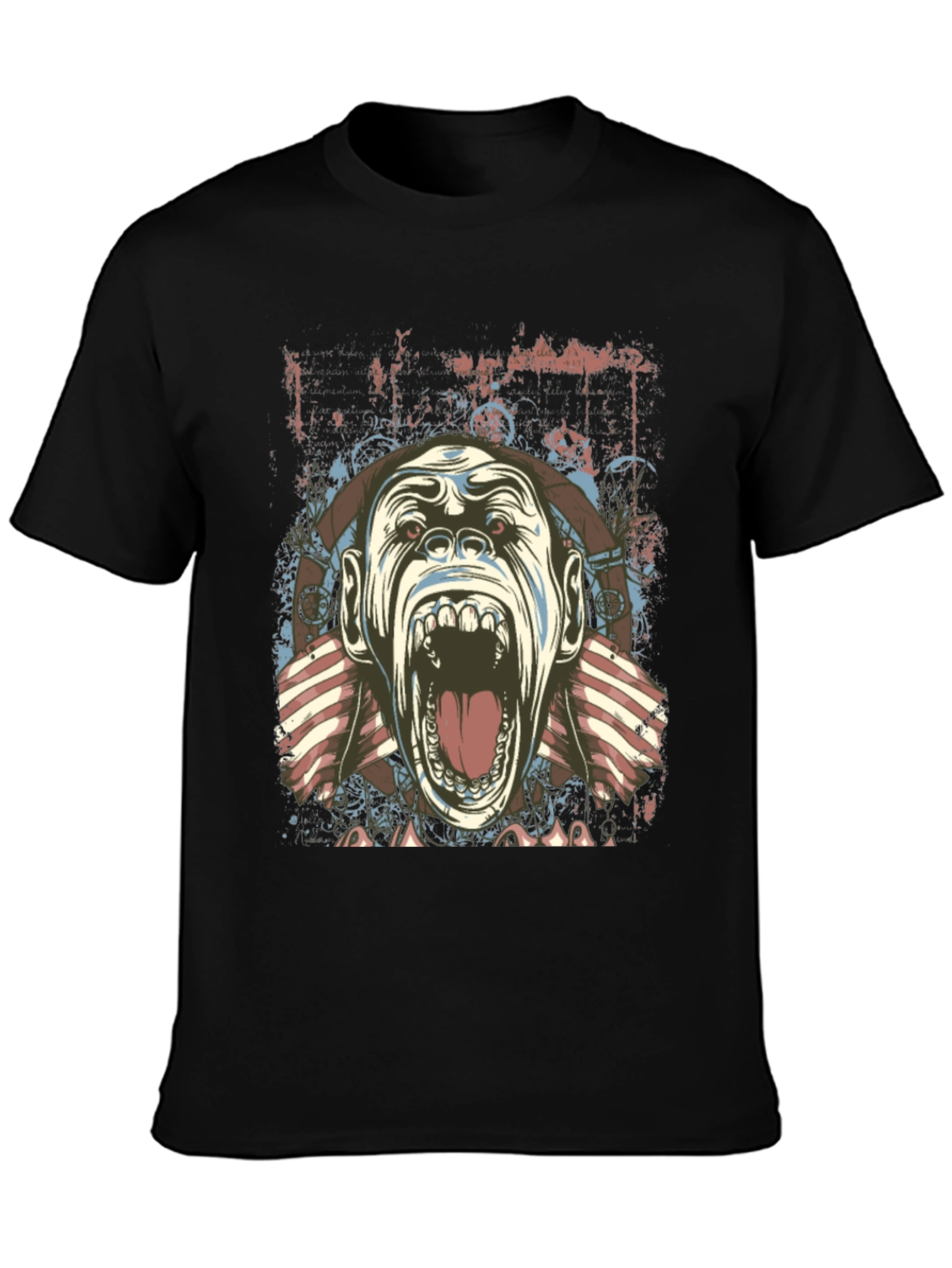 Screaming Gorilla Graphic Tee - Unique Design