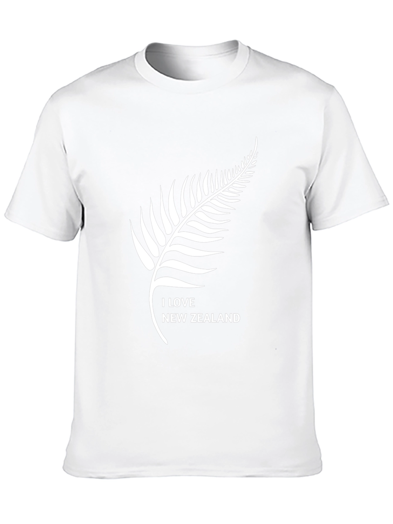 I Love New Zealand Black T-Shirt