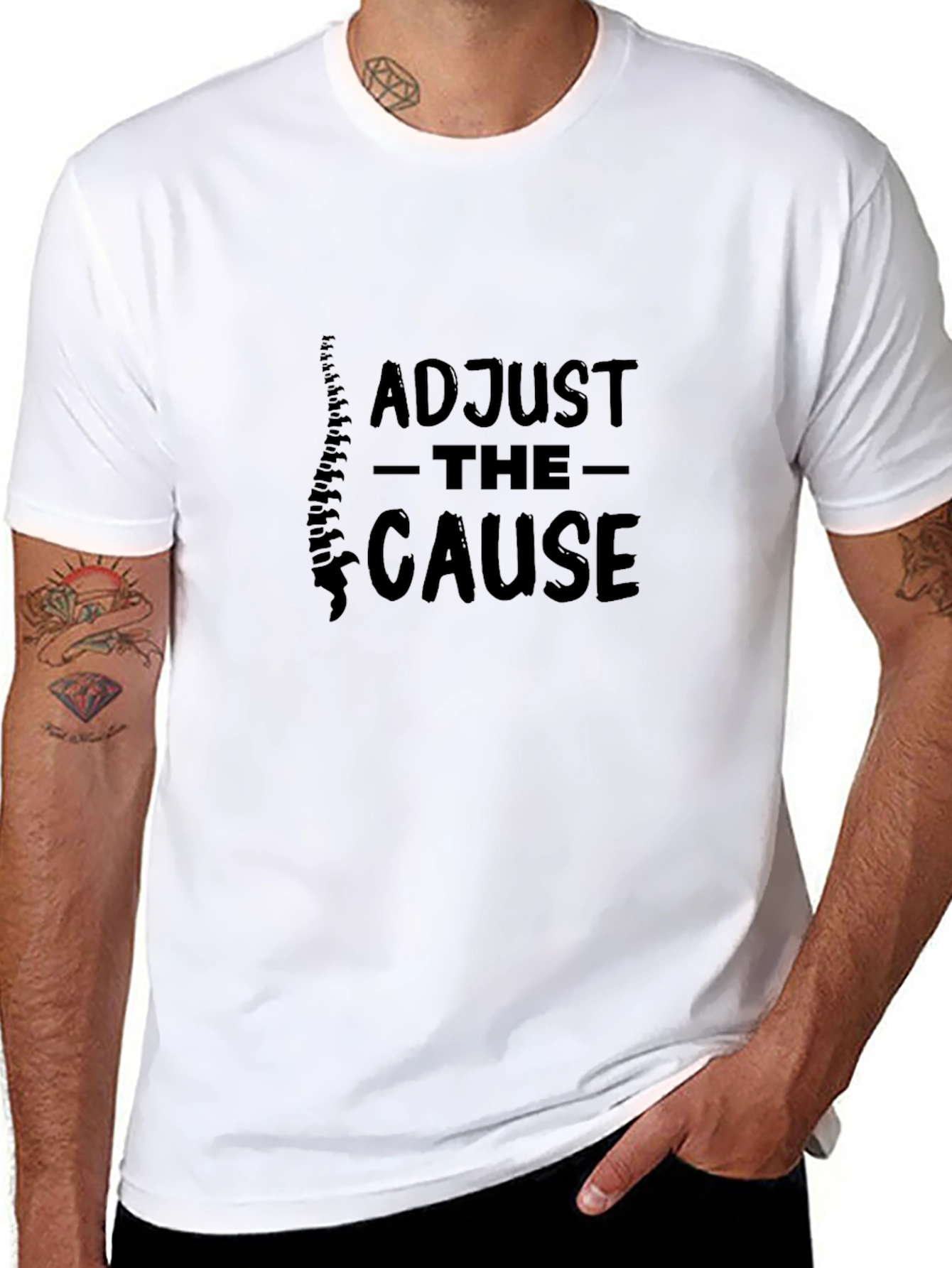 Adjust The Cause Graphic T-Shirt