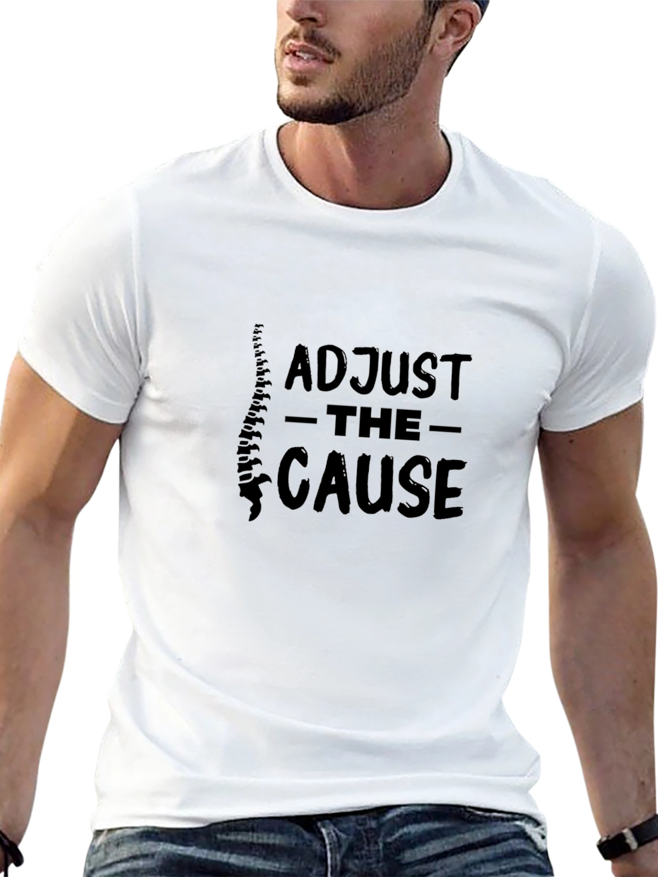 Adjust The Cause Graphic T-Shirt