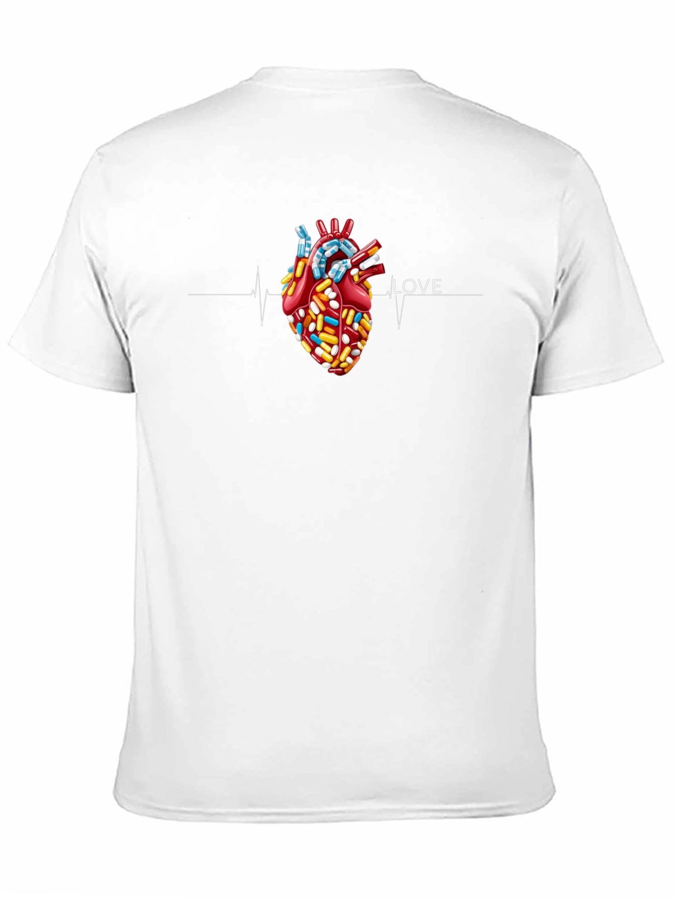 Pill Heart T-Shirt - Love RX Graphic Tee
