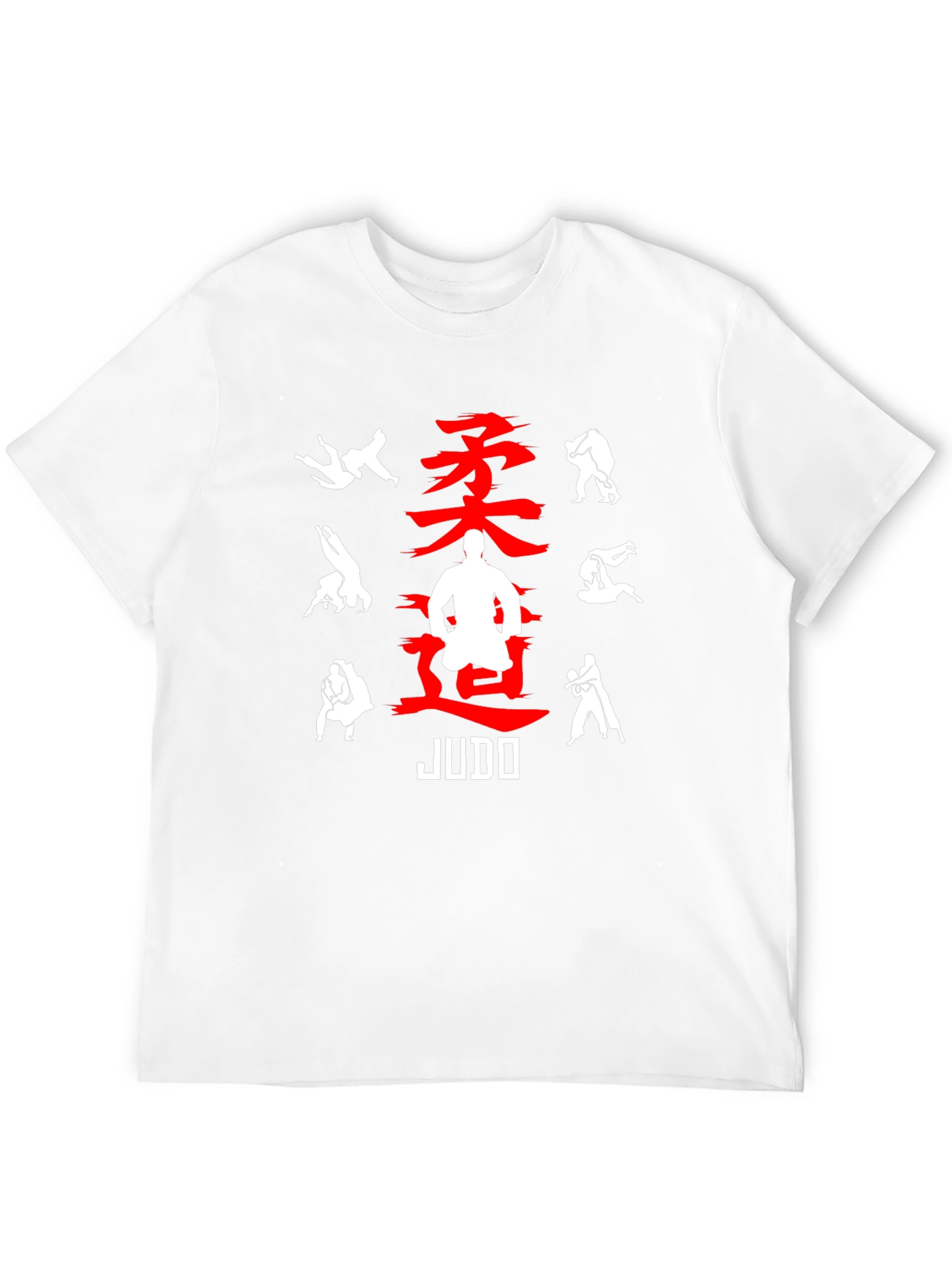 Judo Black Graphic Tee for Martial Arts Enthusiasts