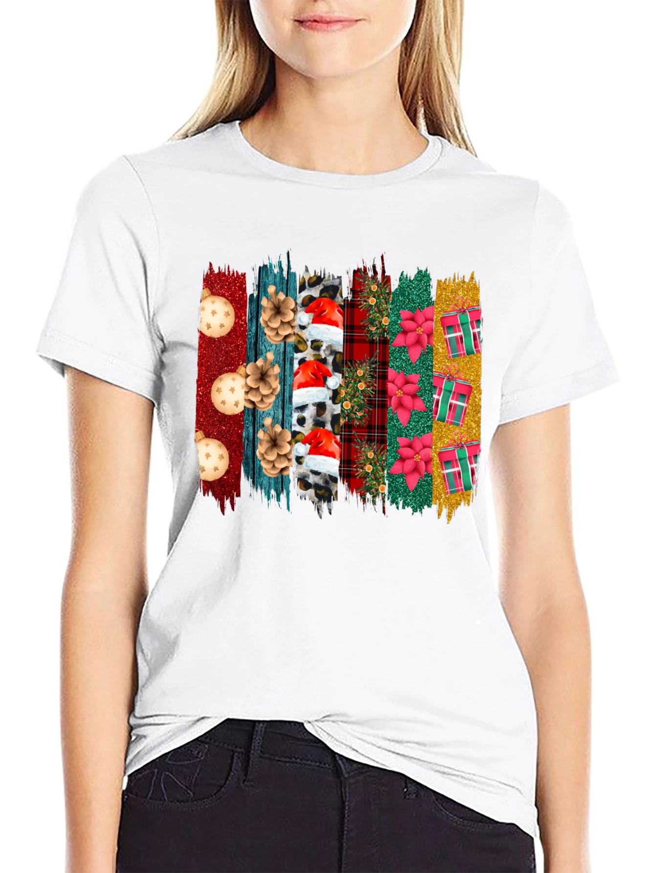 Festive Christmas Print T-Shirt