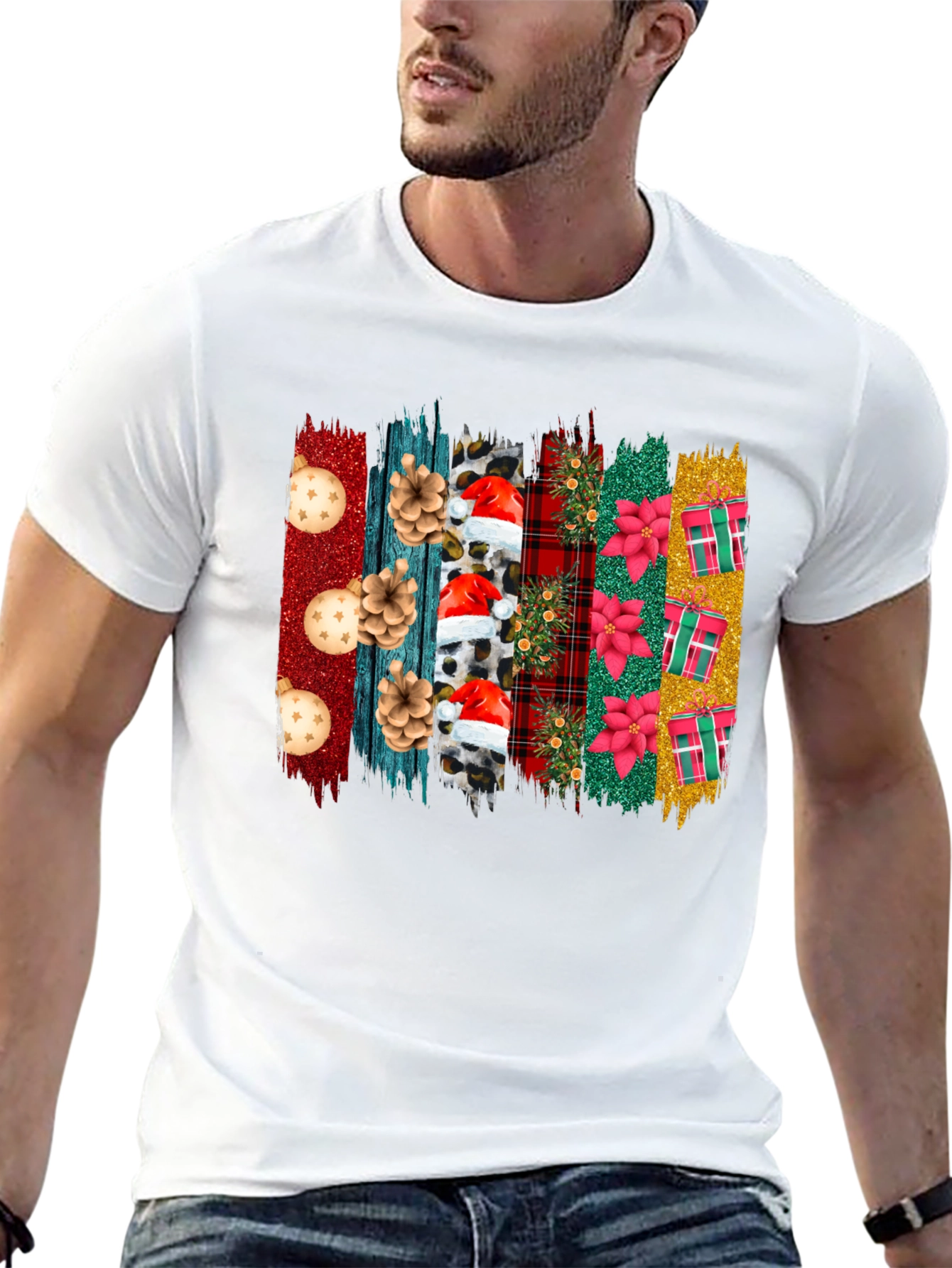 Festive Christmas Print T-Shirt