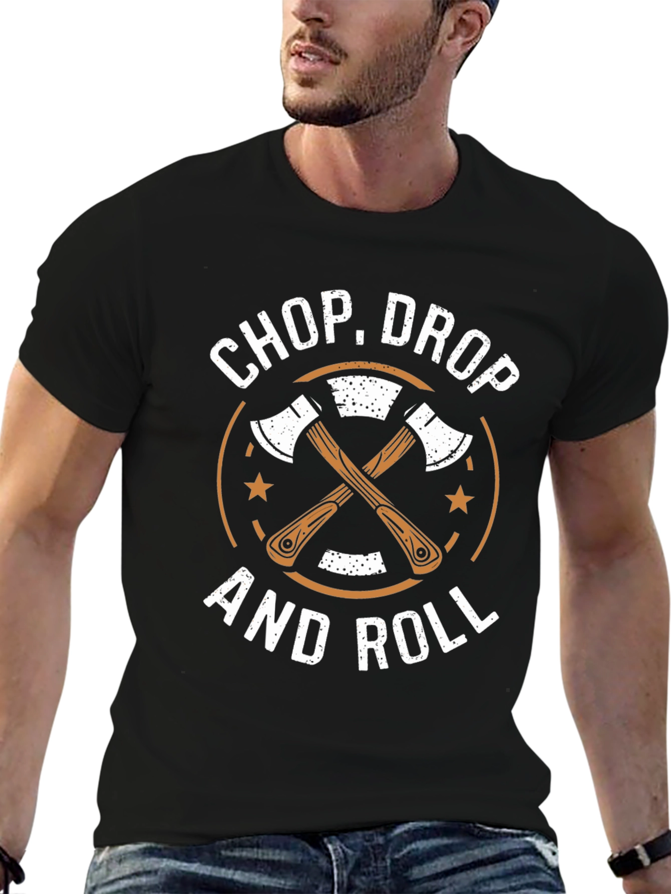 Chop Drop and Roll Graphic Tee