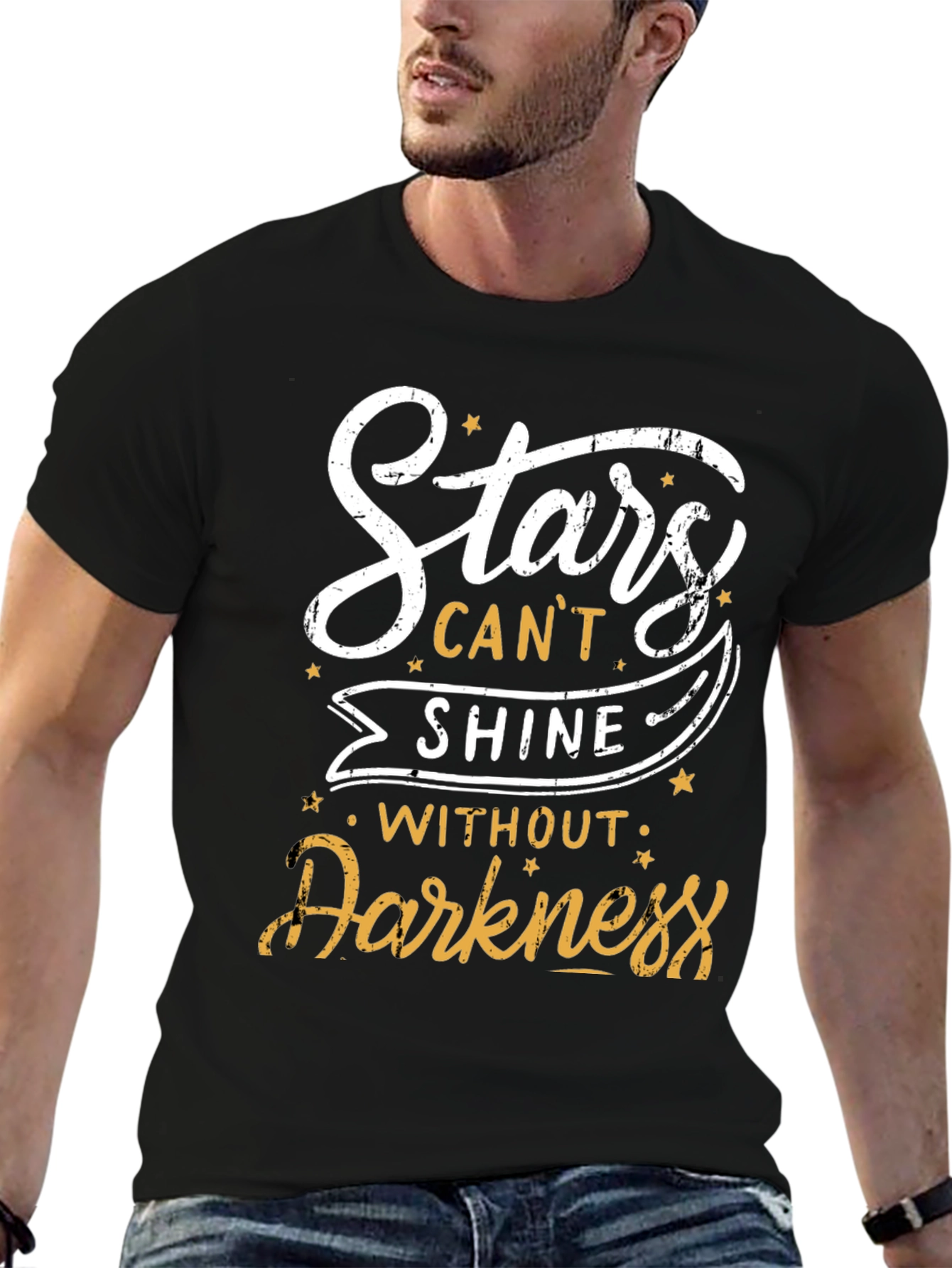 Stars Cant Shine Without Darkness Graphic Tee