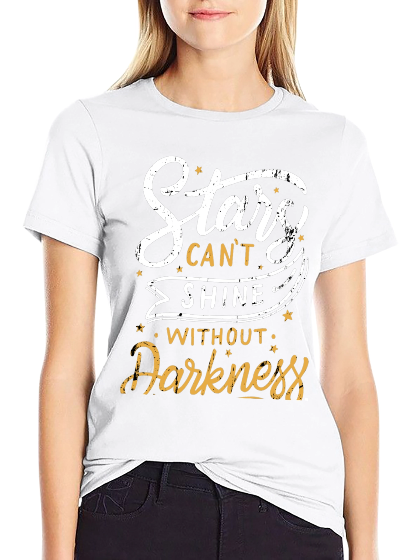 Stars Cant Shine Without Darkness Graphic Tee