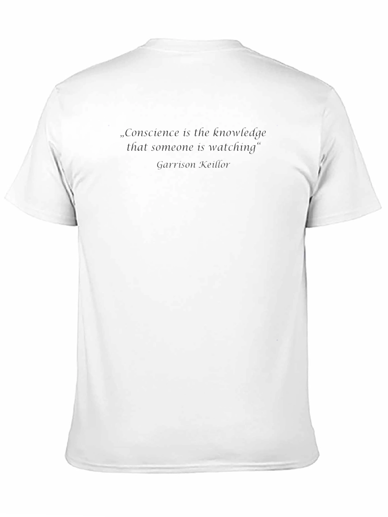 Inspirational Quote Tee - Conscience