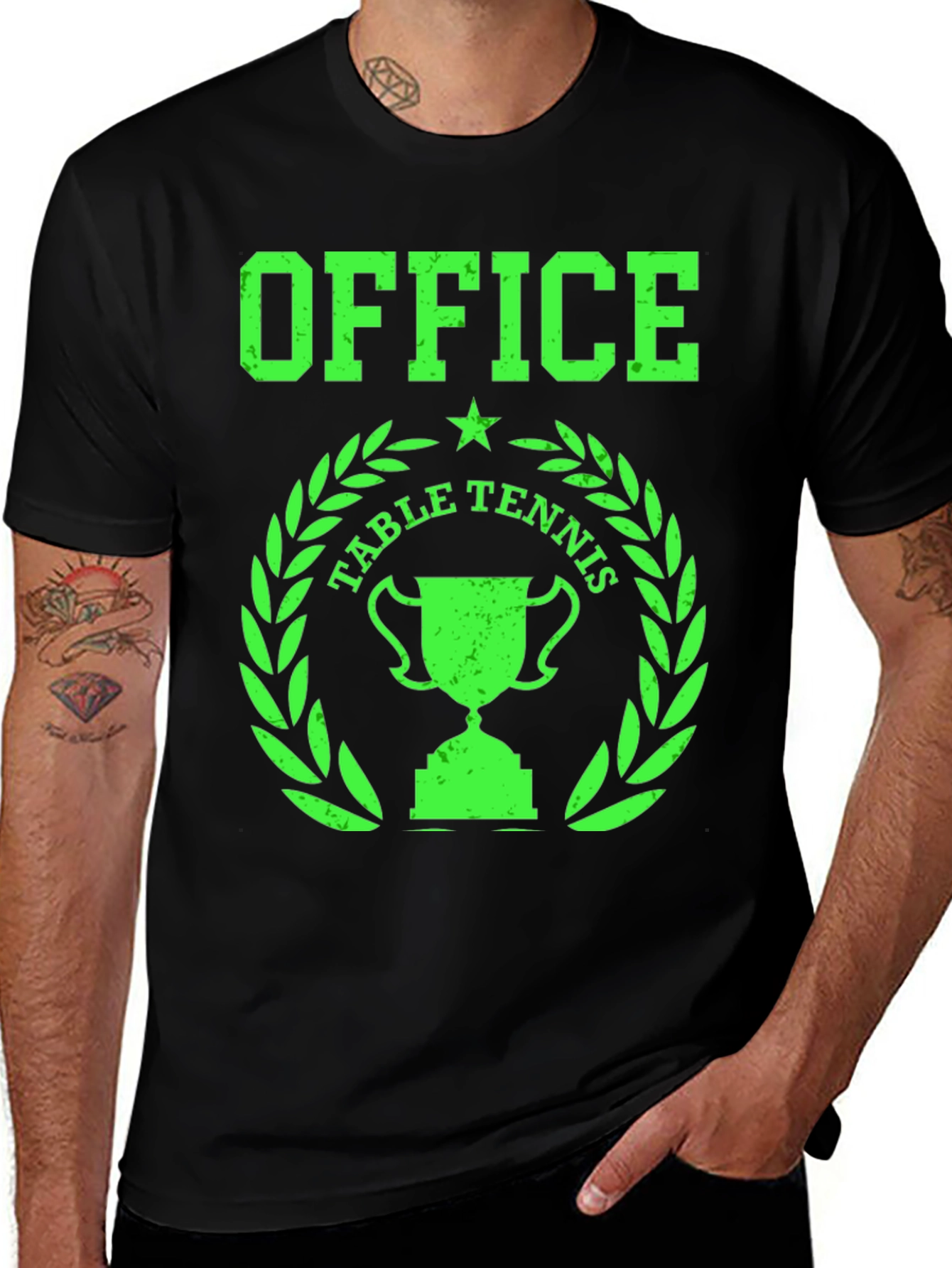 Office Table Tennis Champion T-Shirt