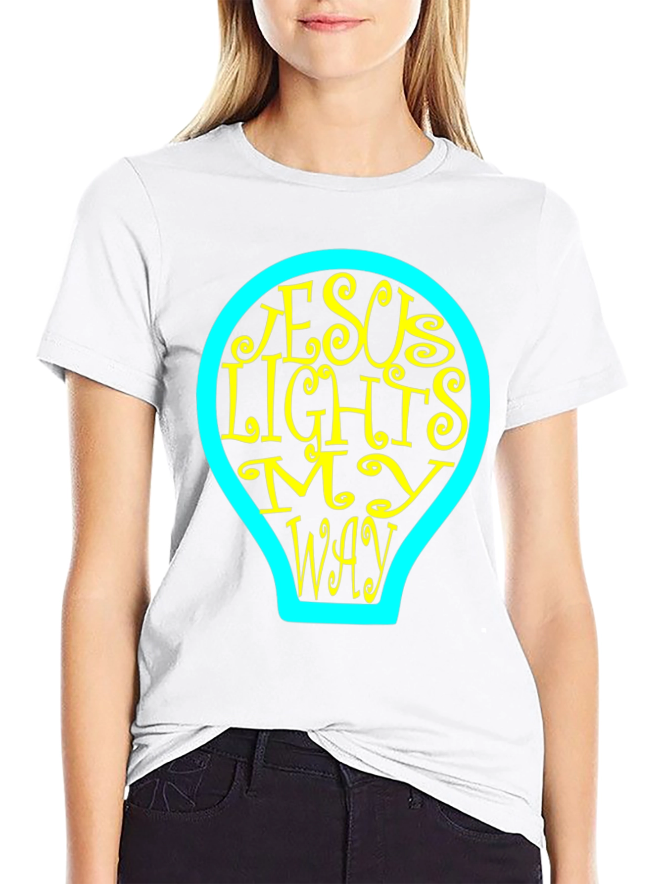 Jesus Lights My Way Graphic Tee