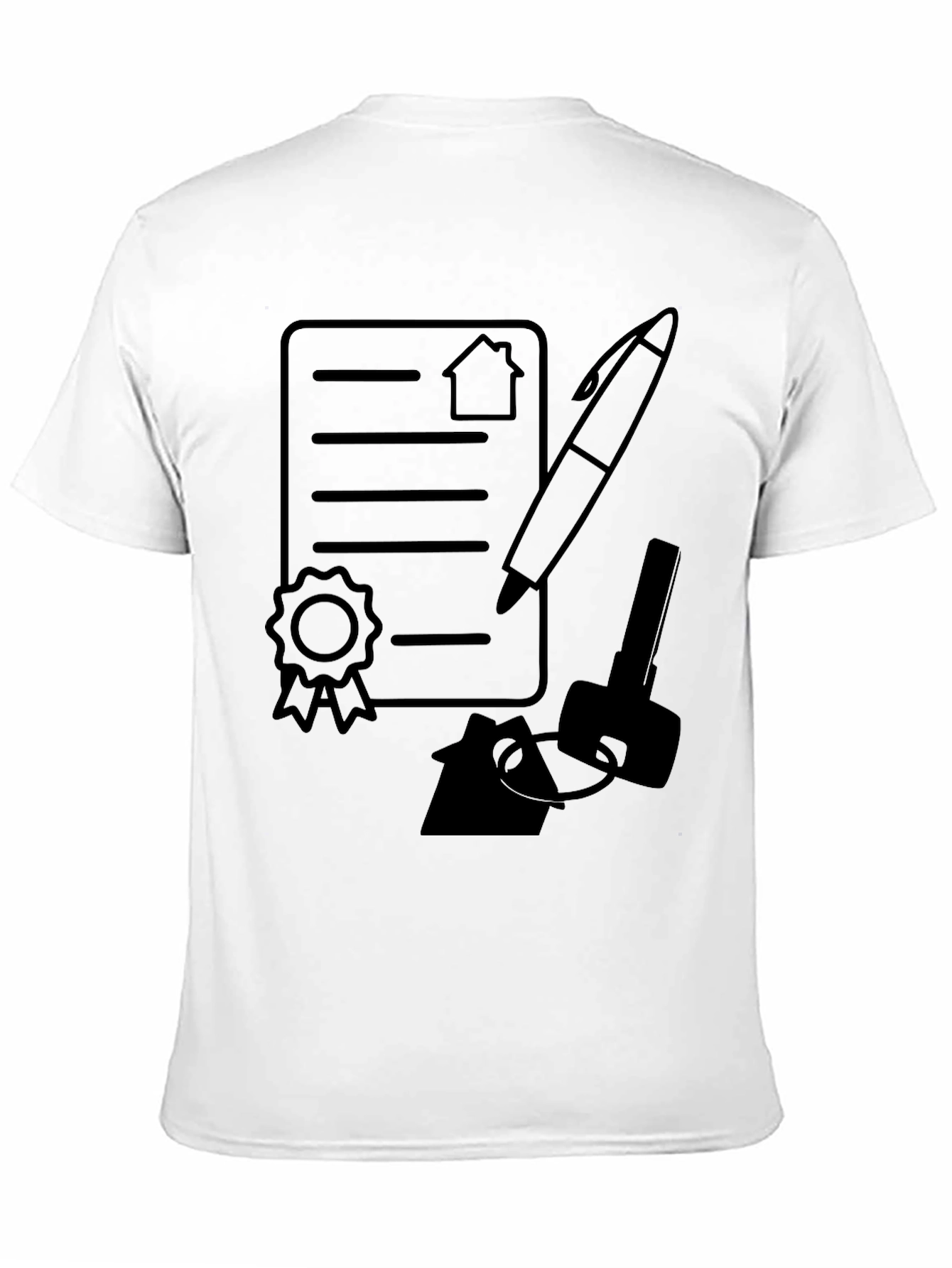 Real Estate Deal Black T-Shirt
