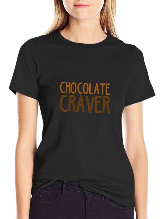 Chocolate Craver Graphic Tee - Soft Cotton Blend