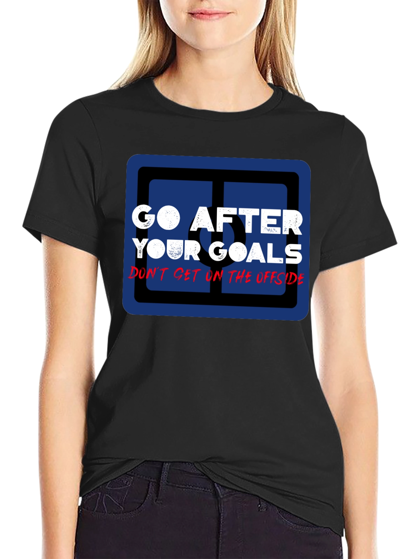 Go After Your Goals T-Shirt - Motivational Soccer Tee