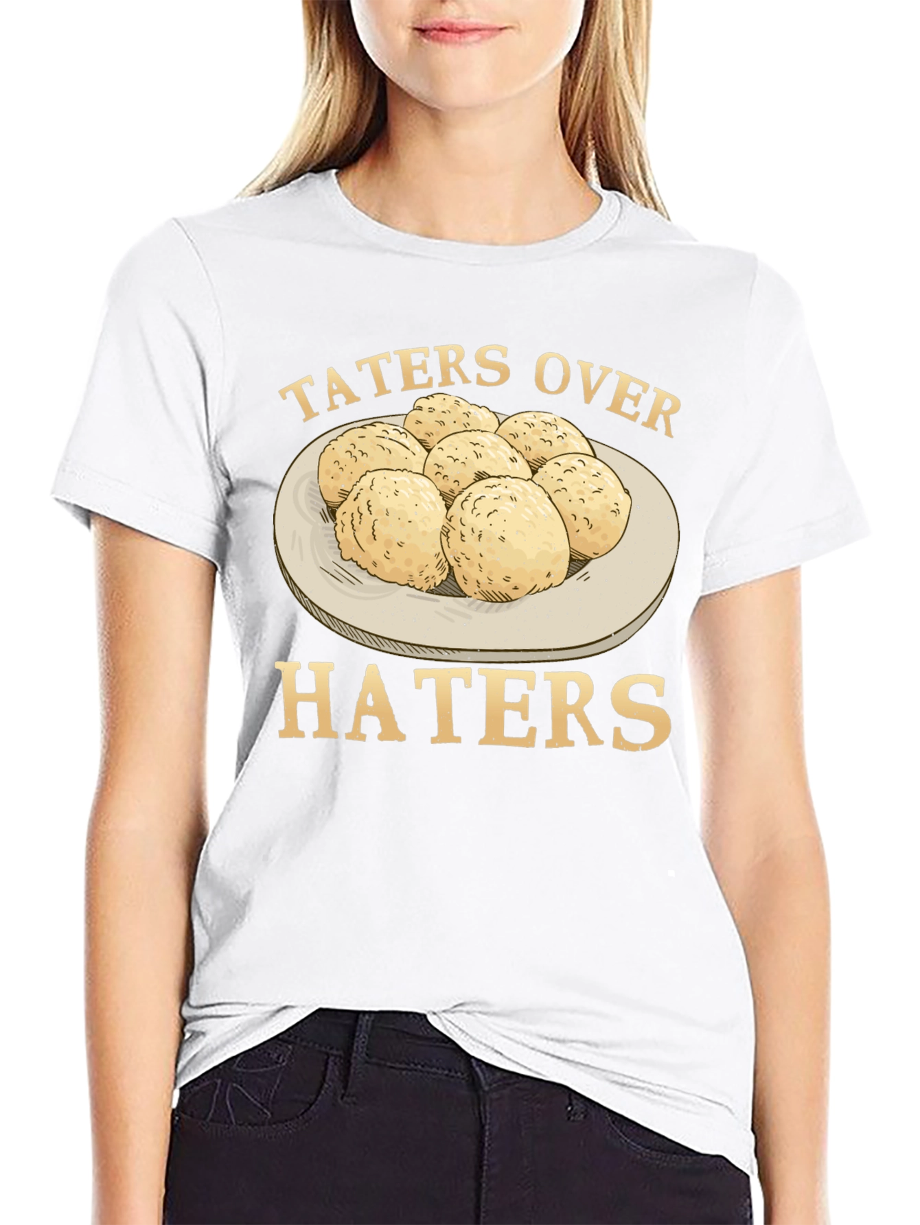 Taters Over Haters Graphic T-Shirt