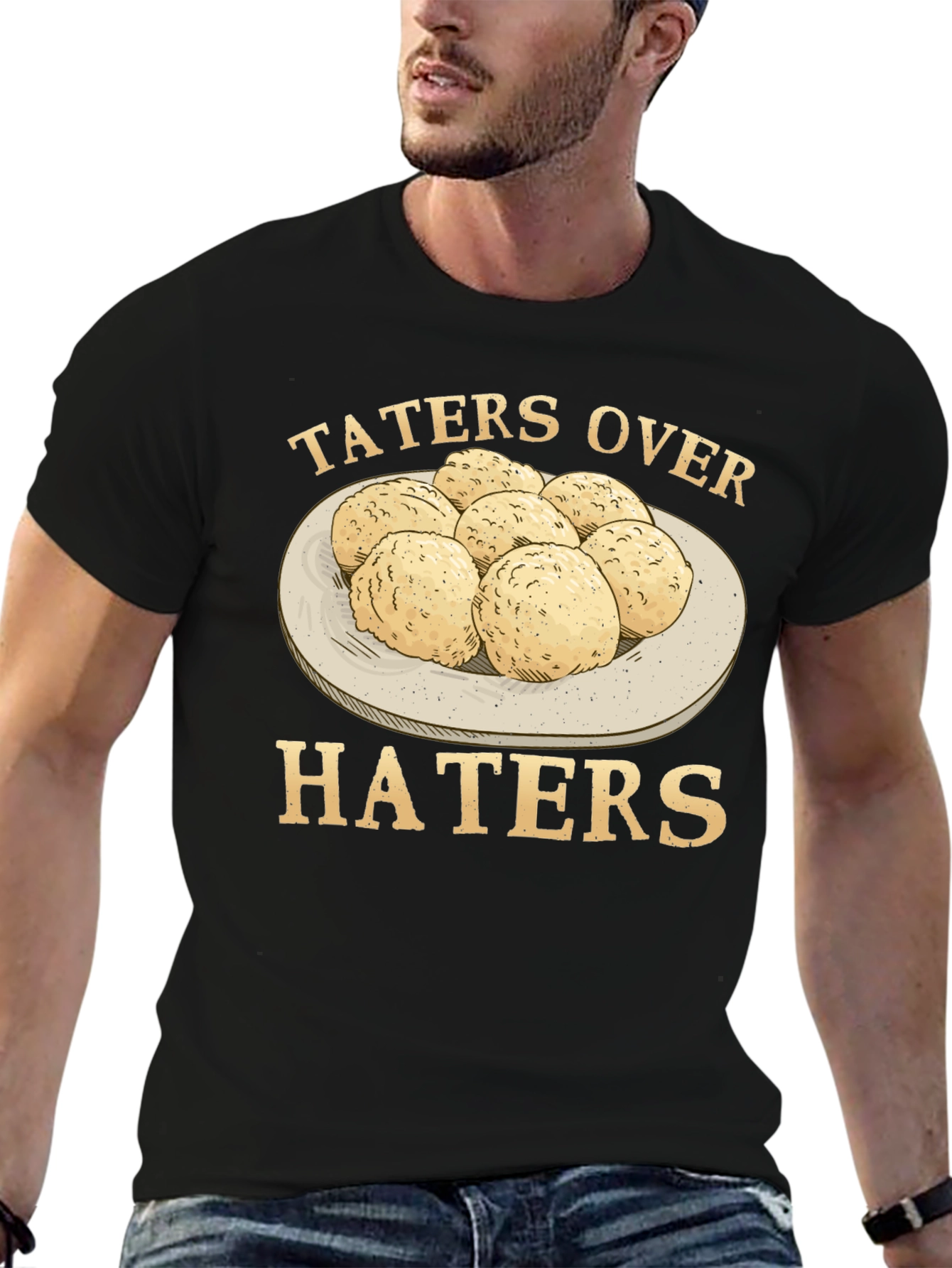 Taters Over Haters Graphic T-Shirt