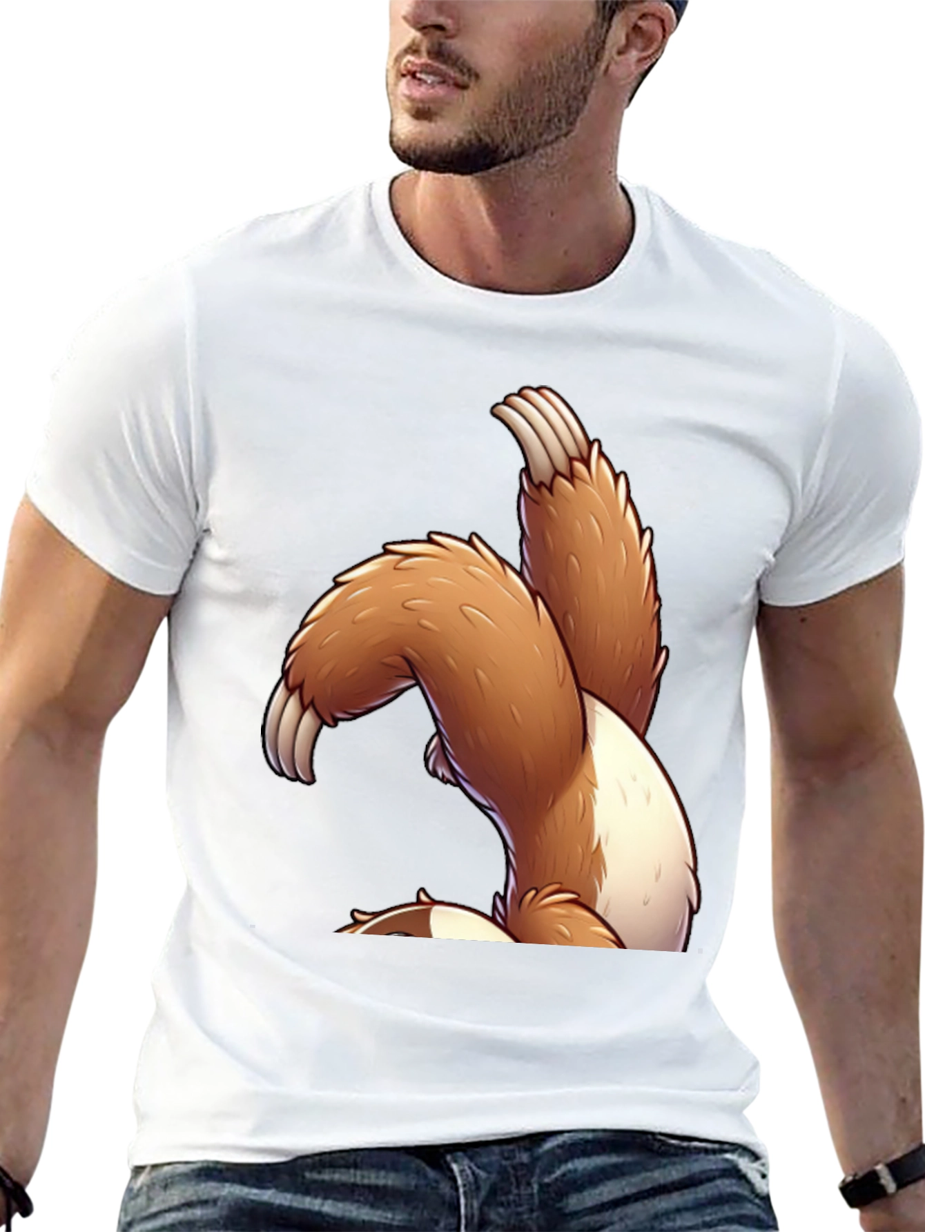 Sloth Claws T-Shirt - Funny Animal Tee