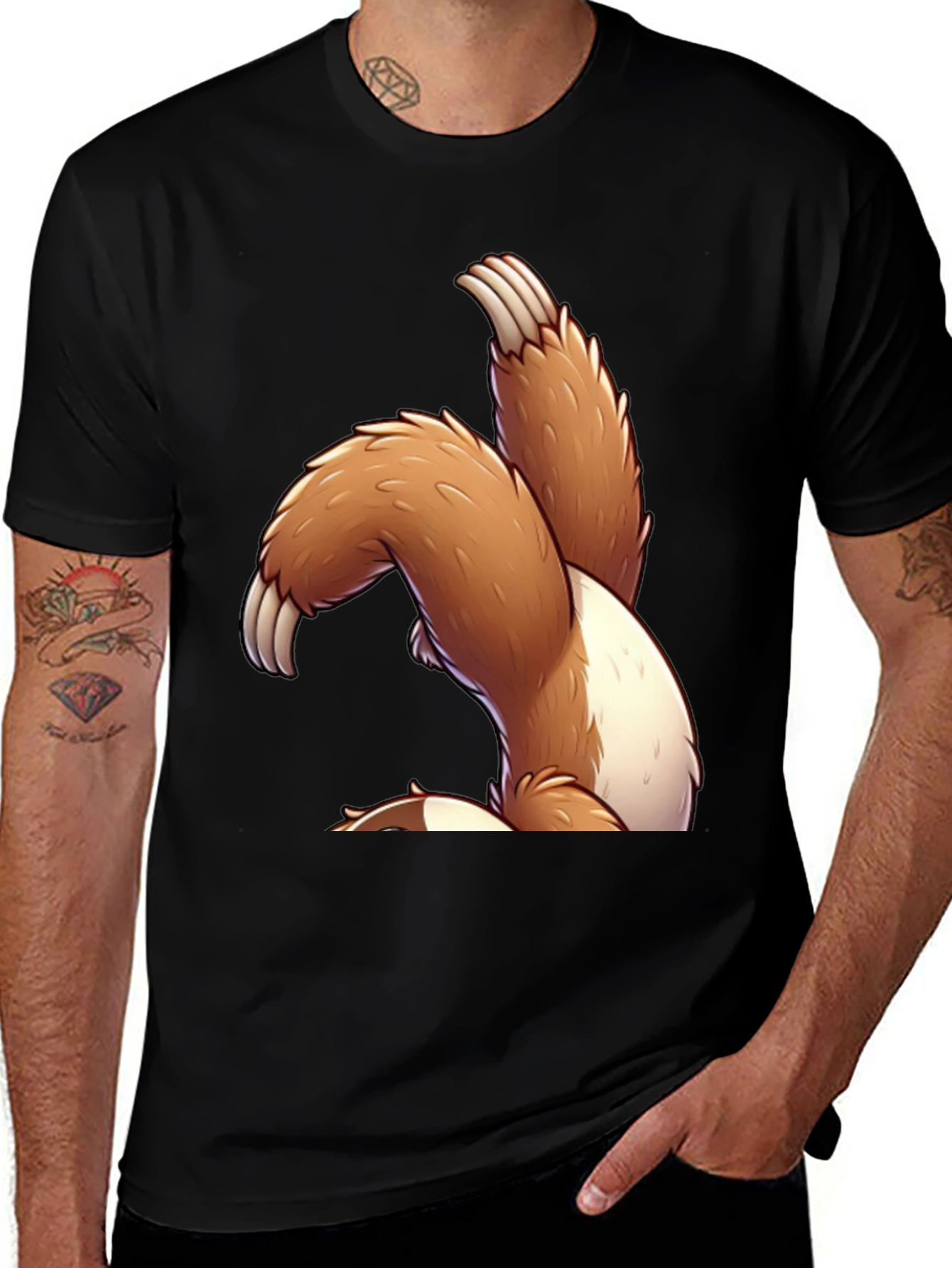 Sloth Claws T-Shirt - Funny Animal Tee