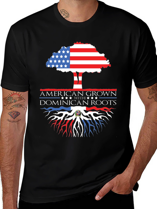American Grown with Dominican Roots T-Shirt