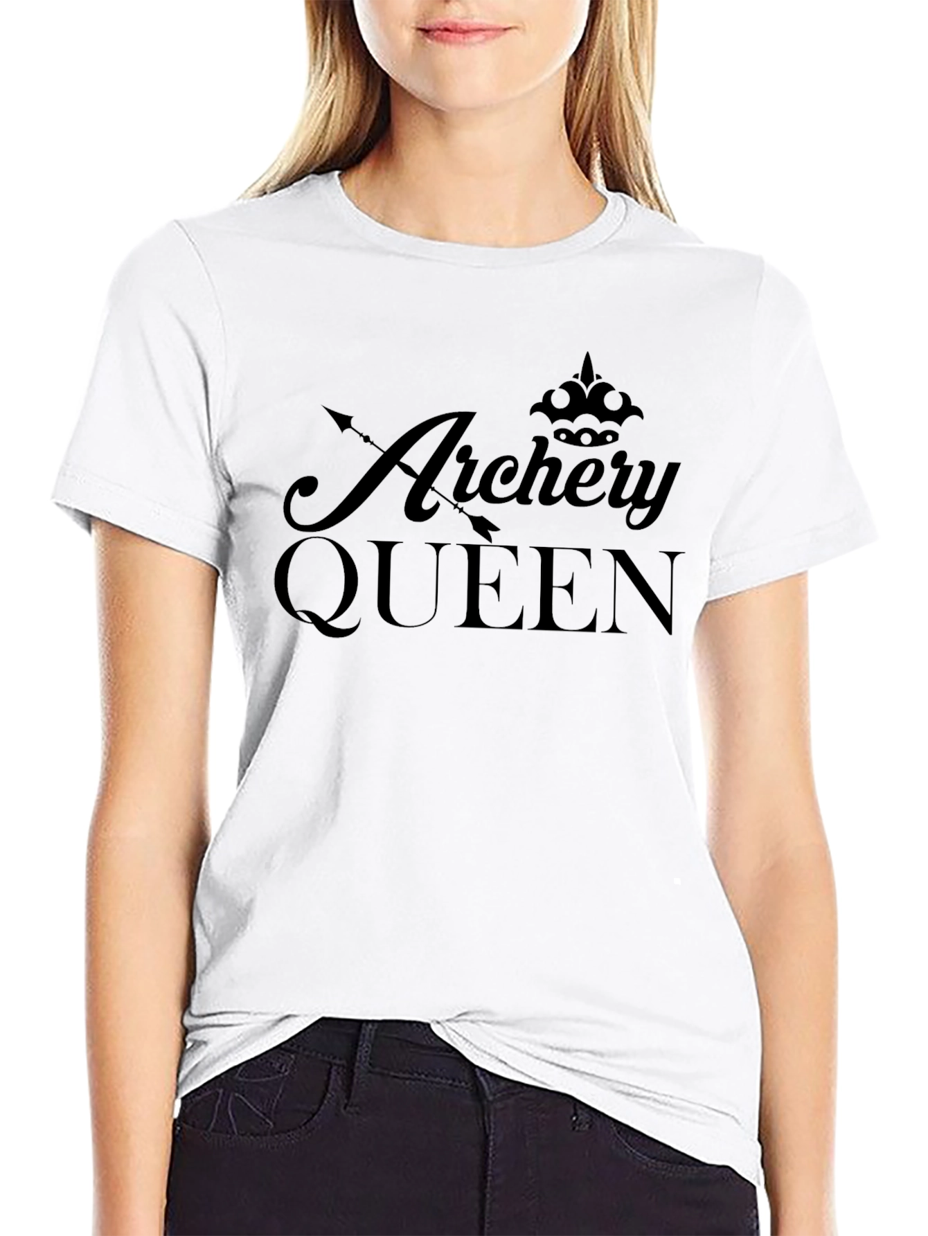 Archery Queen T-Shirt - Stylish Sportswear