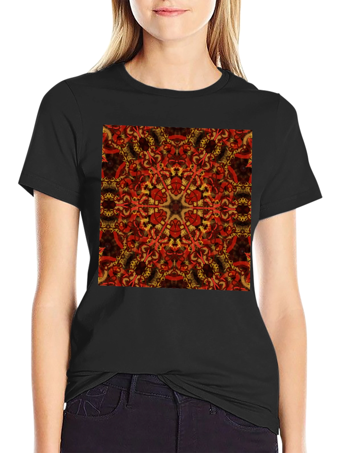 Fiery Kaleidoscope T-Shirt