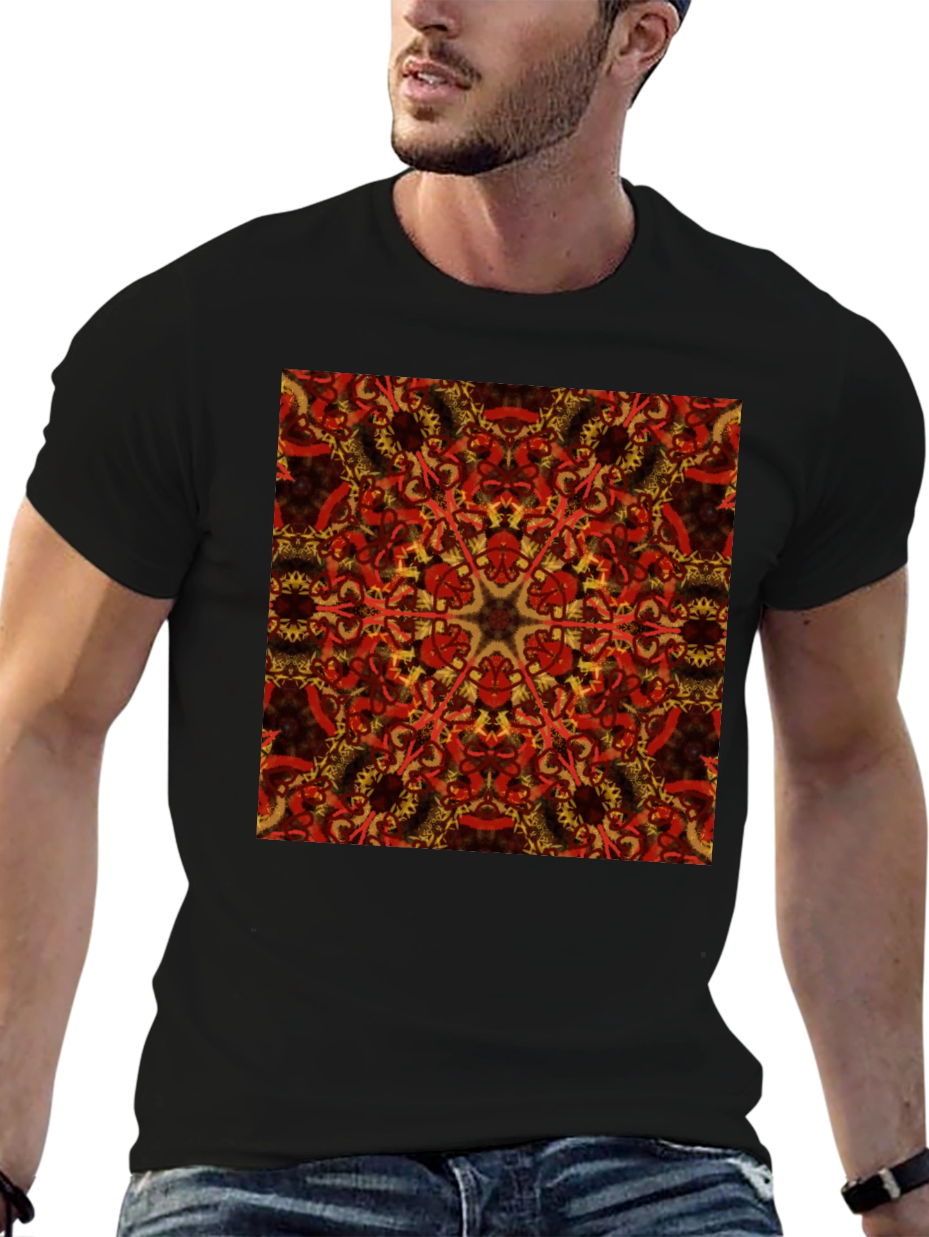 Fiery Kaleidoscope T-Shirt