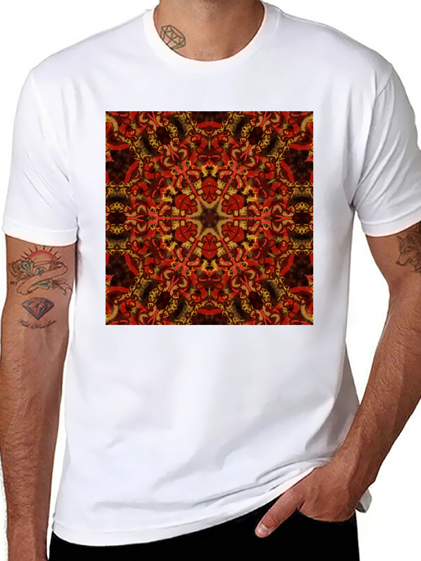 Fiery Kaleidoscope T-Shirt