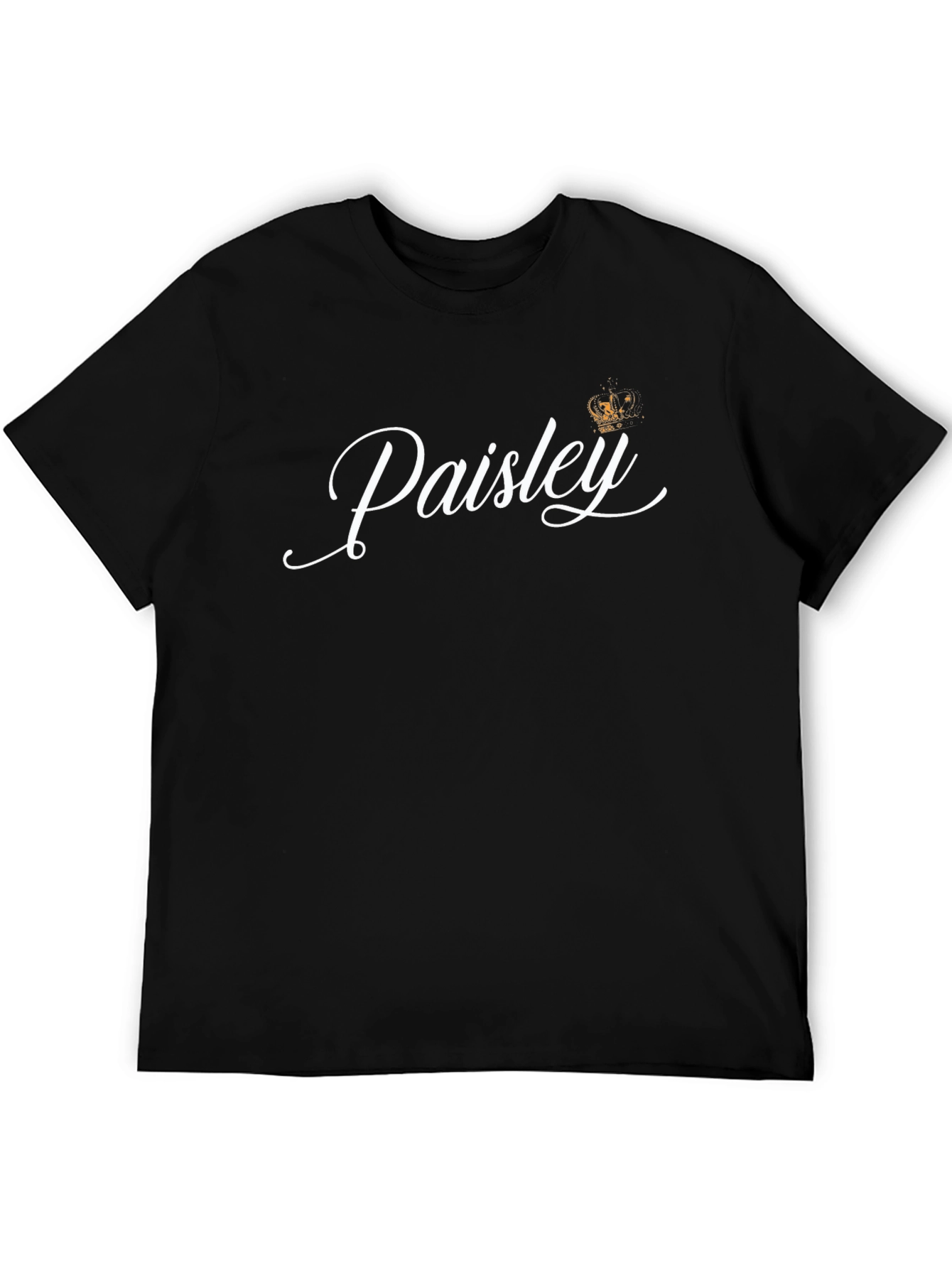 Paisley Script Graphic Tee