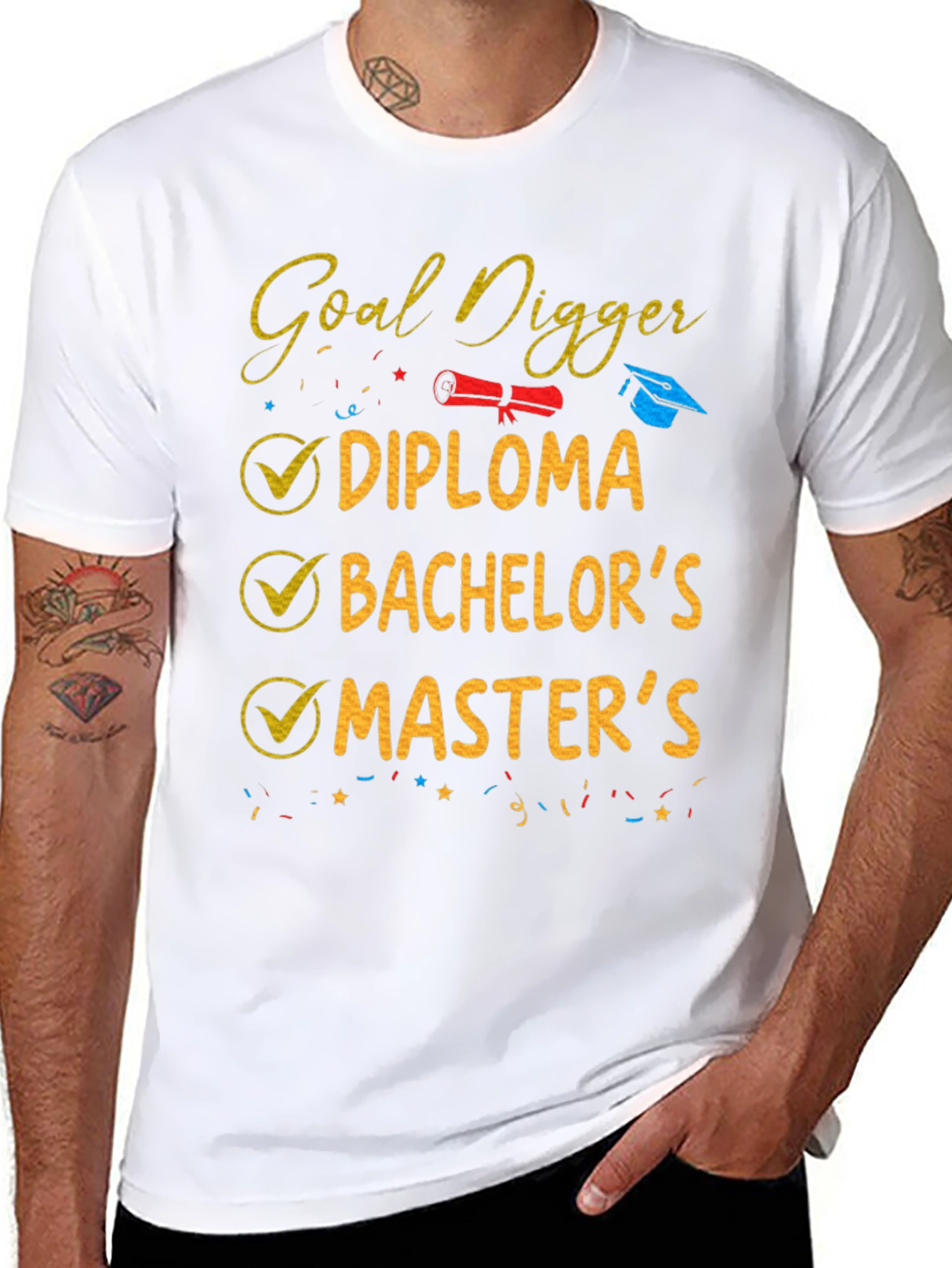 Goal Digger Graduation T-Shirt