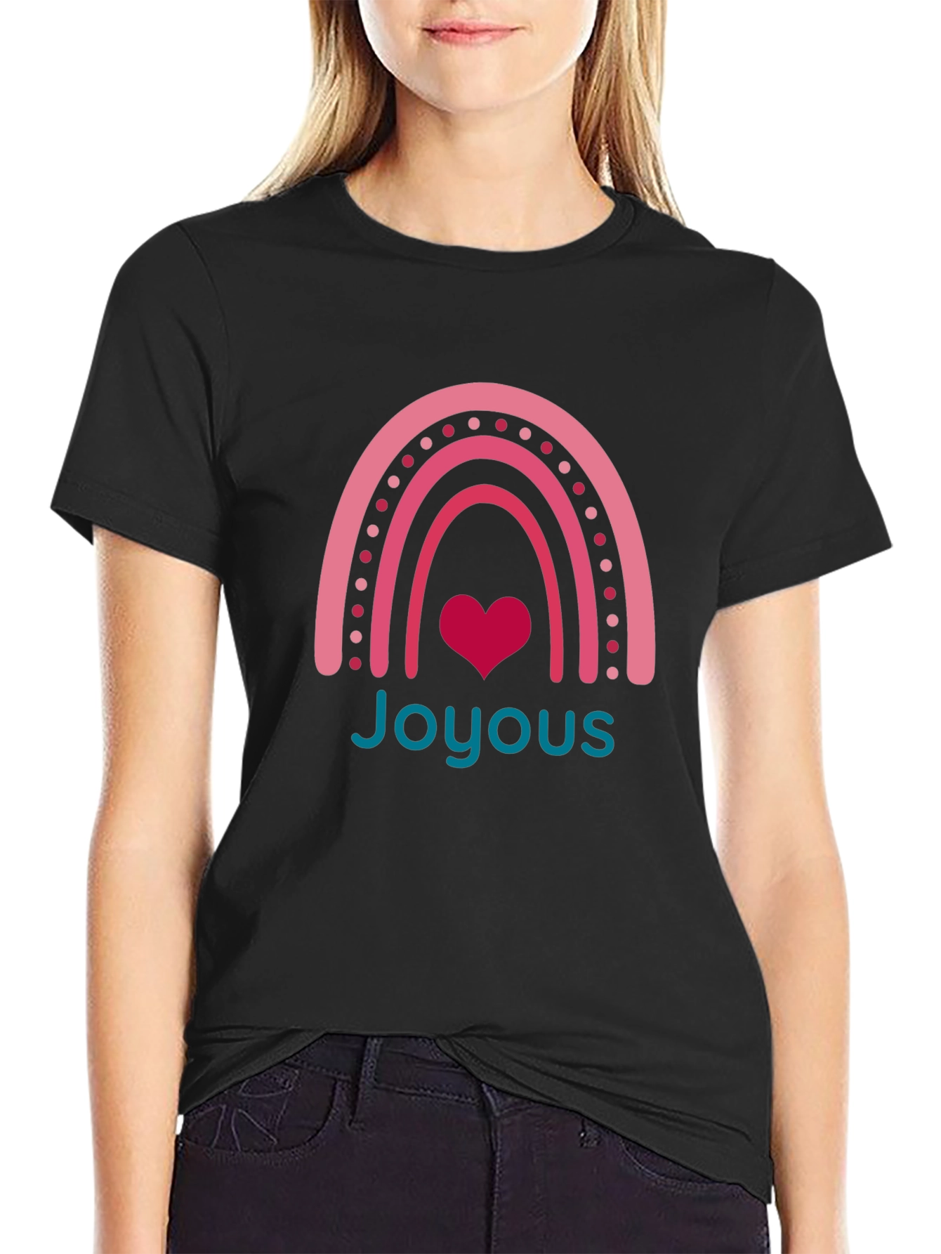 Joyous Rainbow Heart T-Shirt