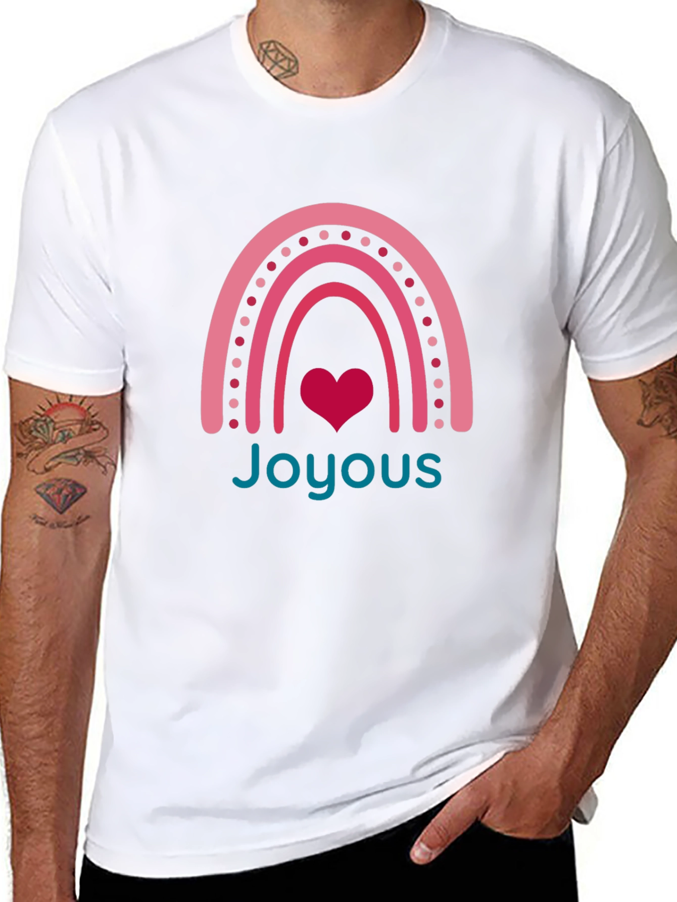 Joyous Rainbow Heart T-Shirt