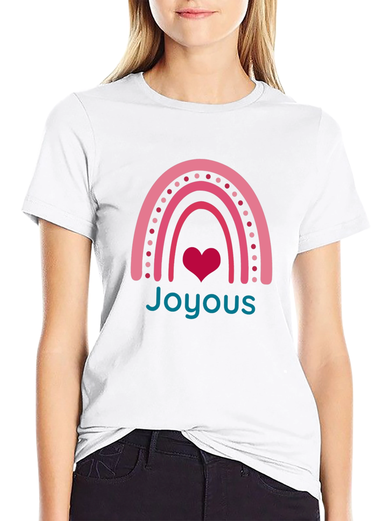 Joyous Rainbow Heart T-Shirt