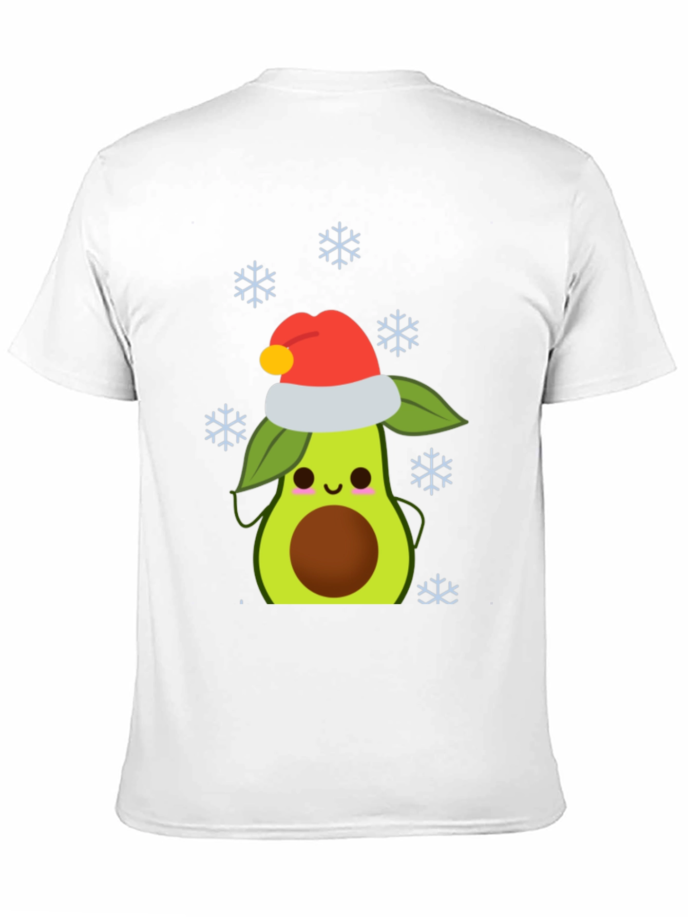 Christmas Avocado Santa T-Shirt