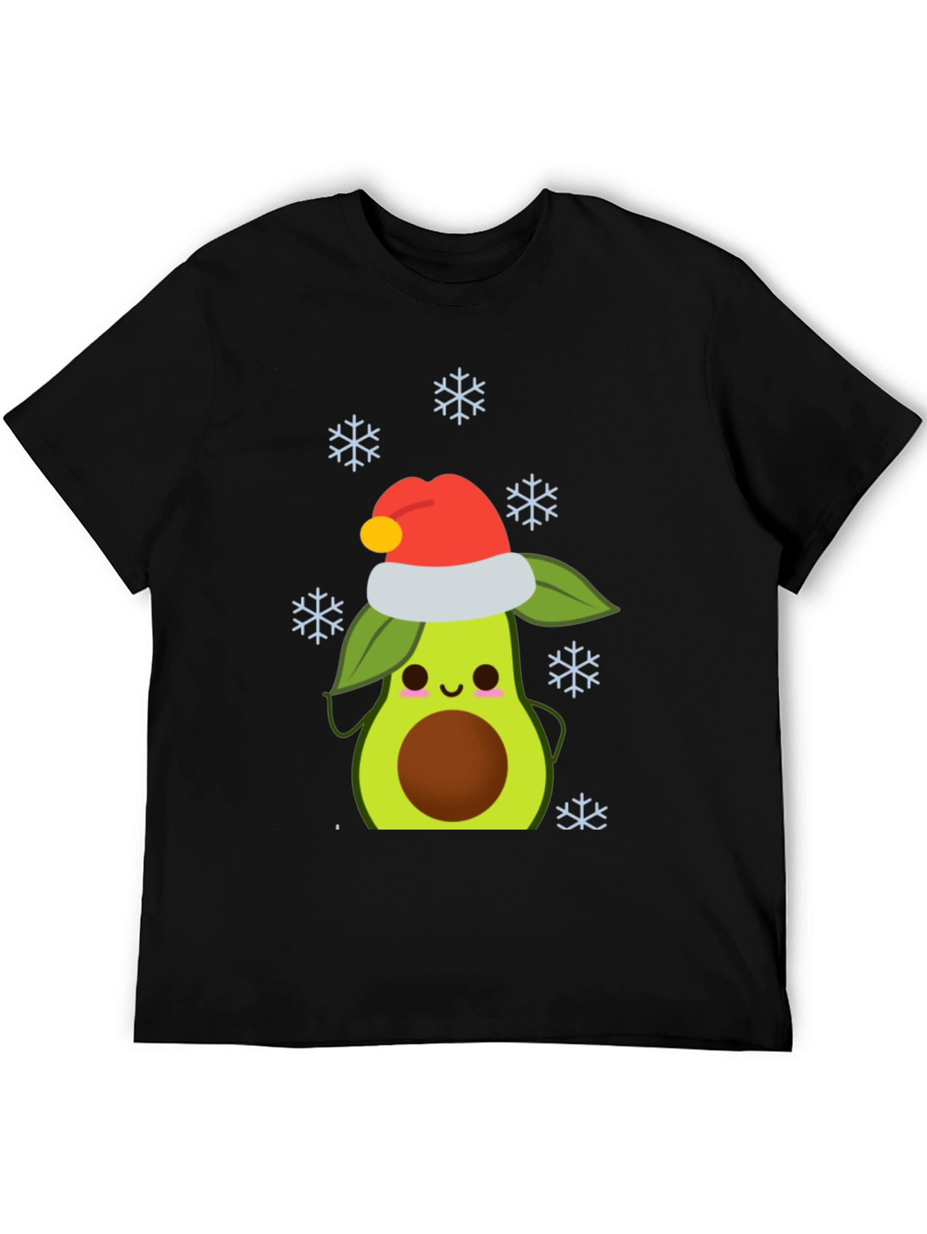 Christmas Avocado Santa T-Shirt