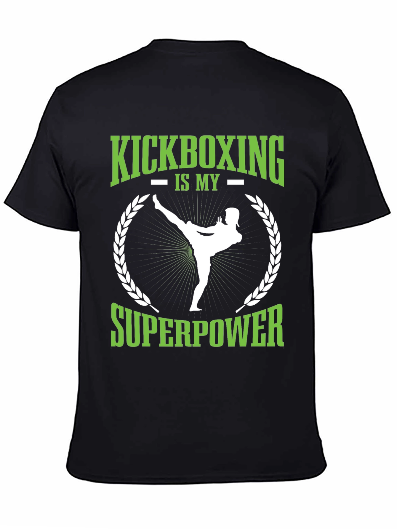 Kickboxing Superpower Graphic T-Shirt