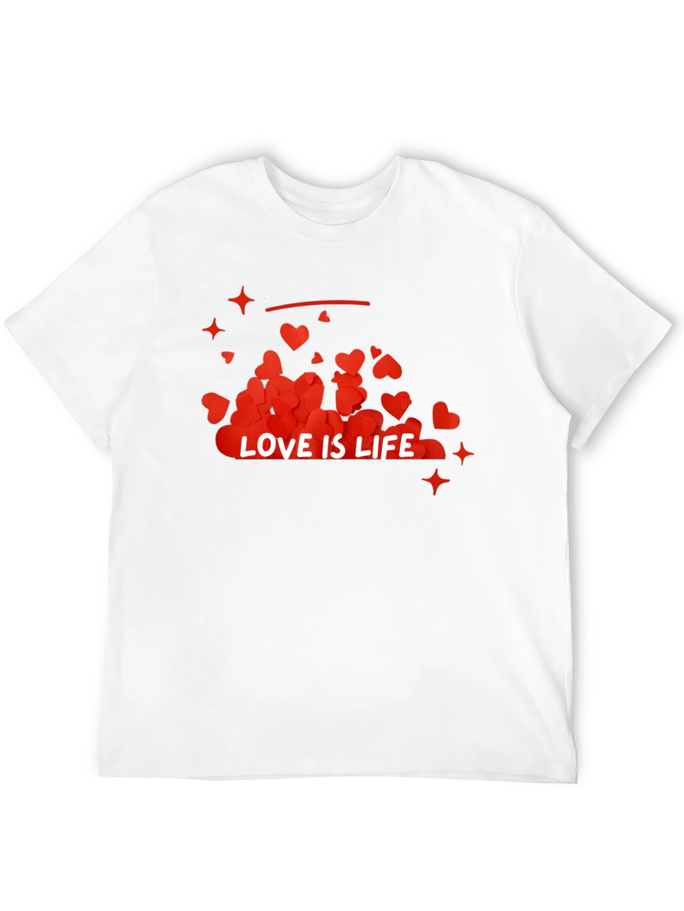 Love is Life Graphic Tee - Trendy Casual Wear