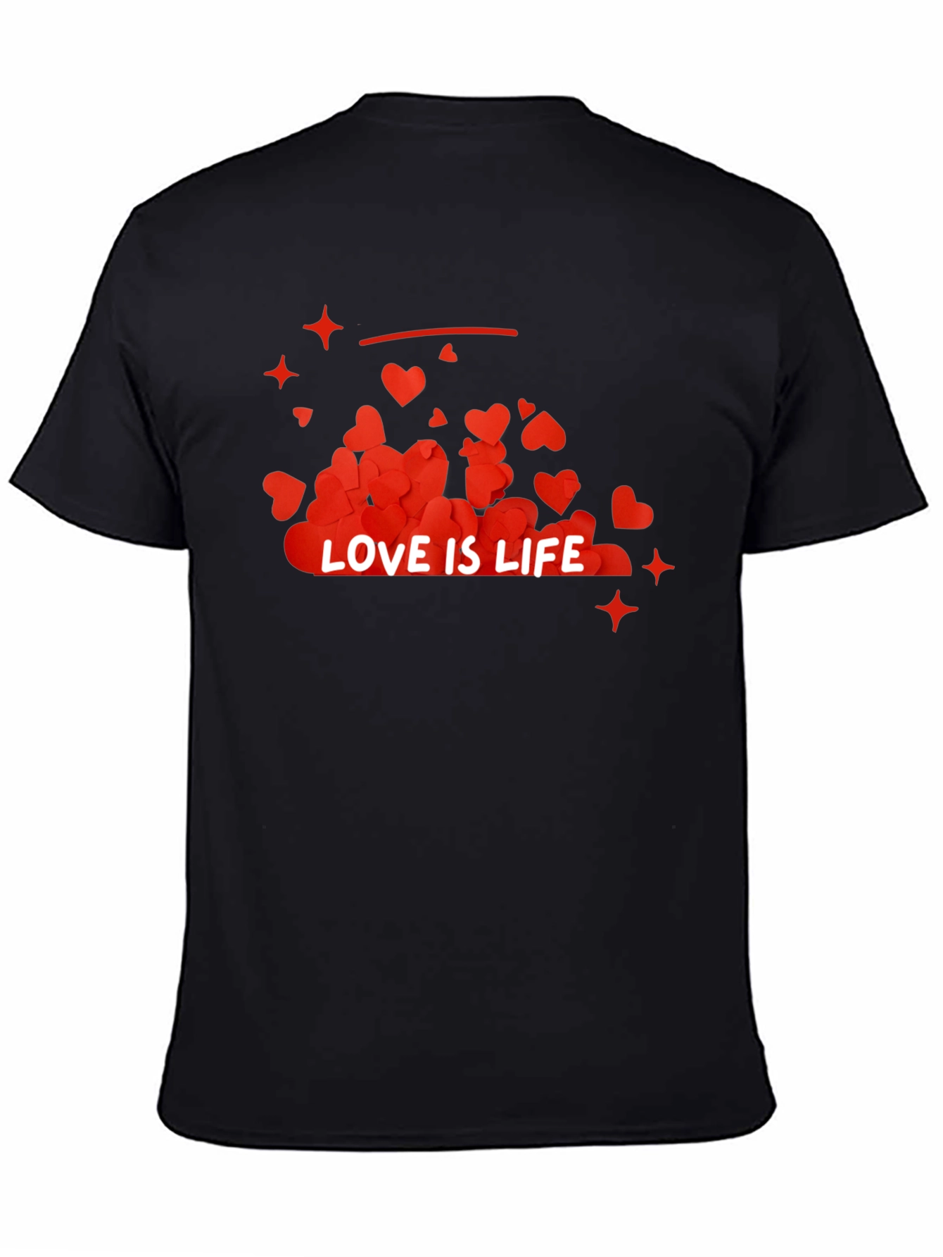 Love is Life Graphic Tee - Trendy Casual Wear