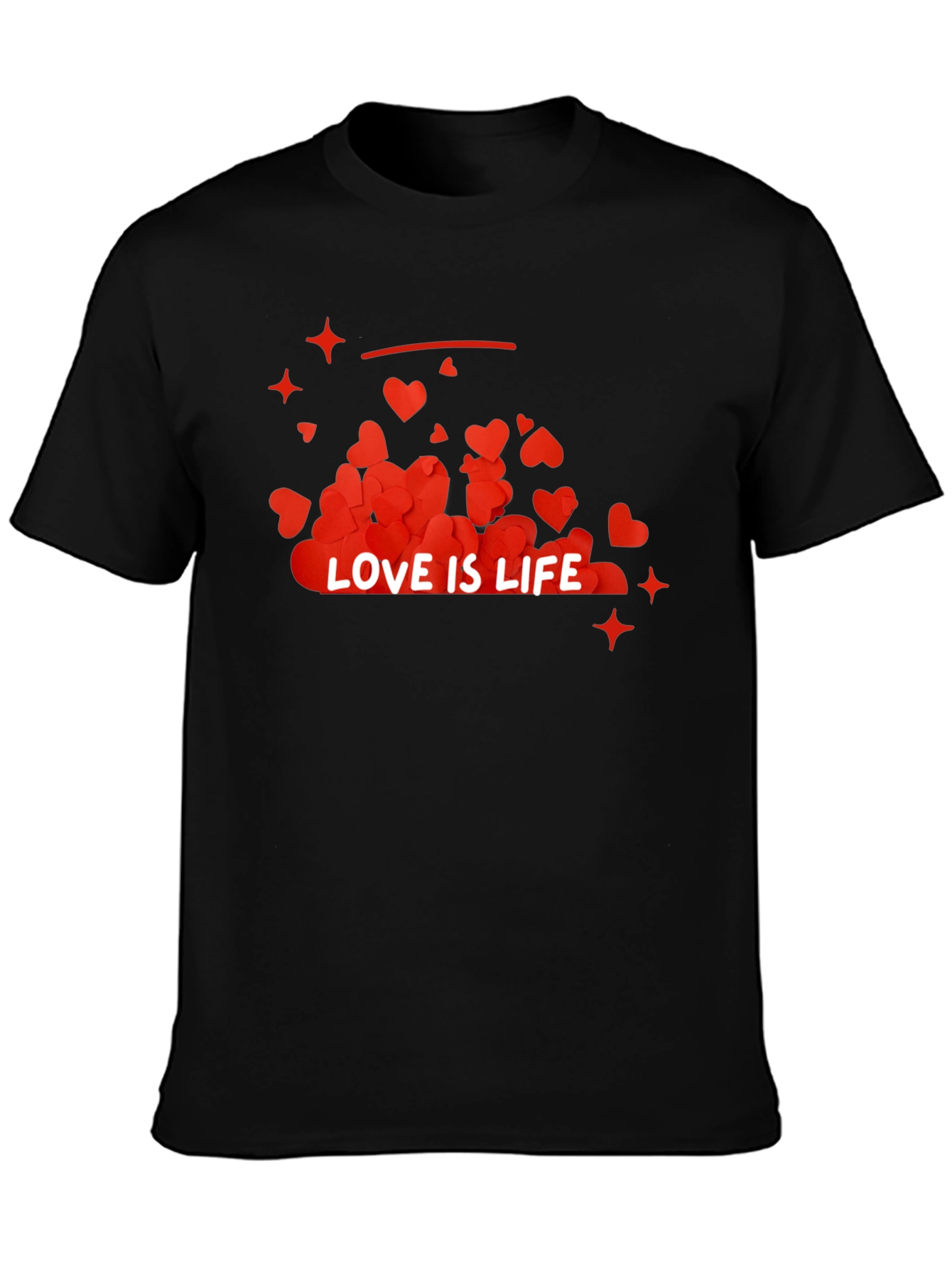 Love is Life Graphic Tee - Trendy Casual Wear