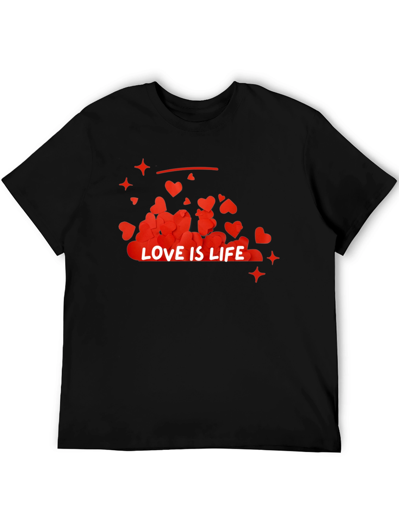 Love is Life Graphic Tee - Trendy Casual Wear