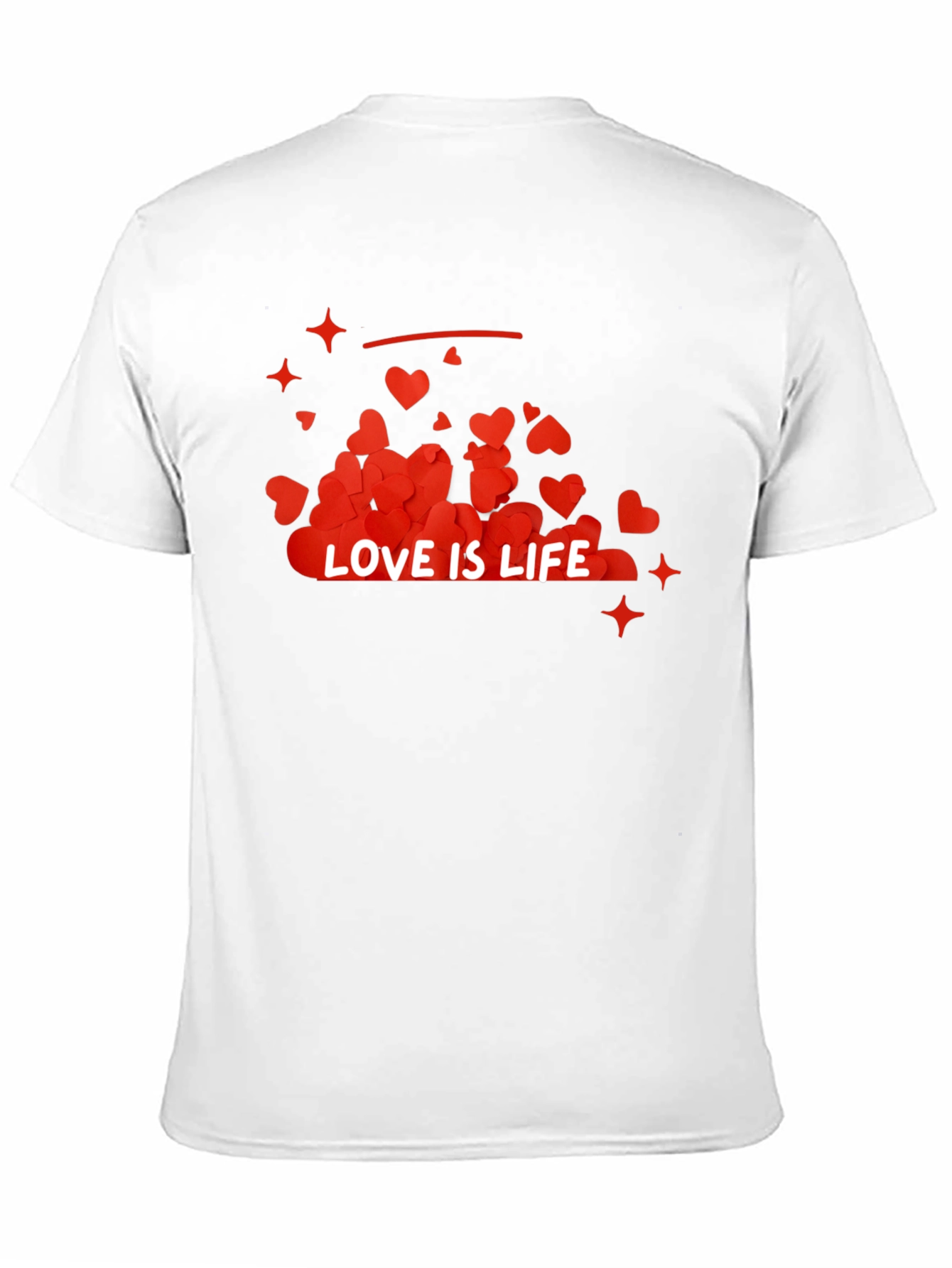 Love is Life Graphic Tee - Trendy Casual Wear