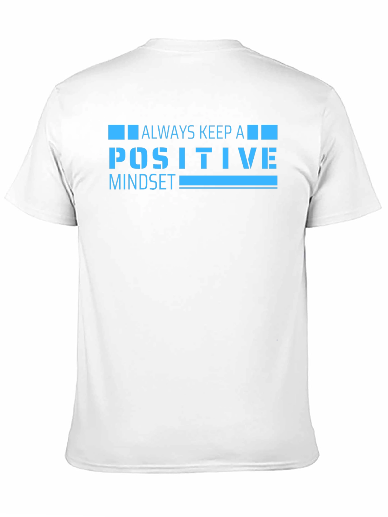 Positive Mindset Graphic Tee - Black