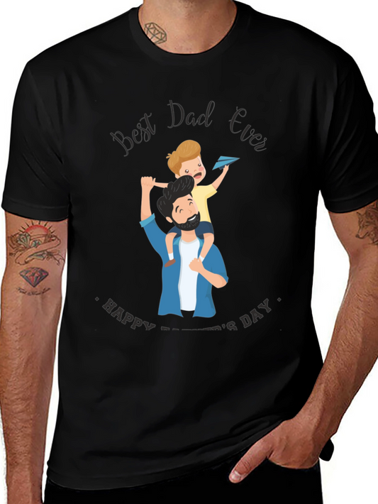 Best Dad Ever Graphic T-Shirt