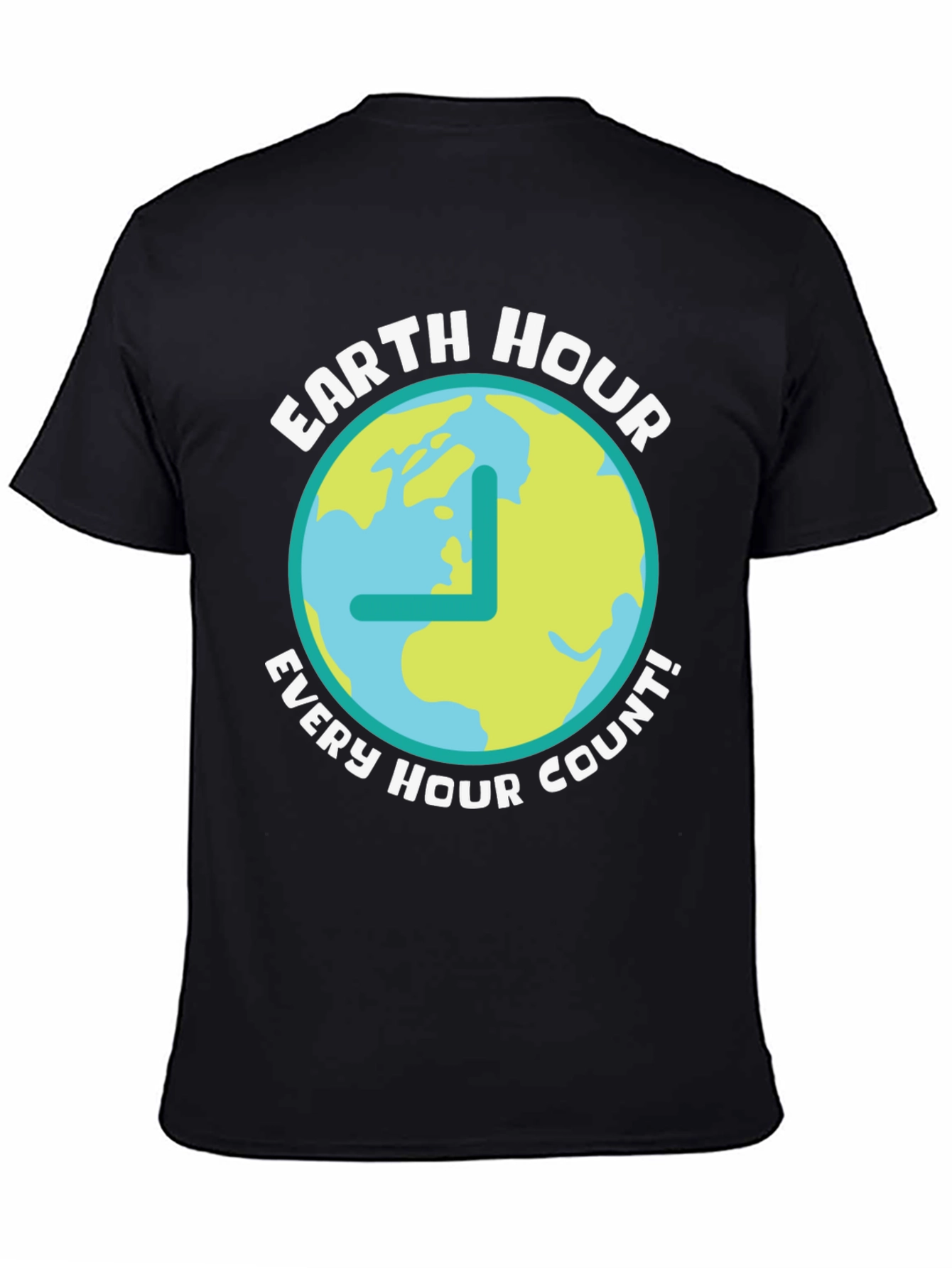 Earth Hour T-Shirt - Every Hour Counts!