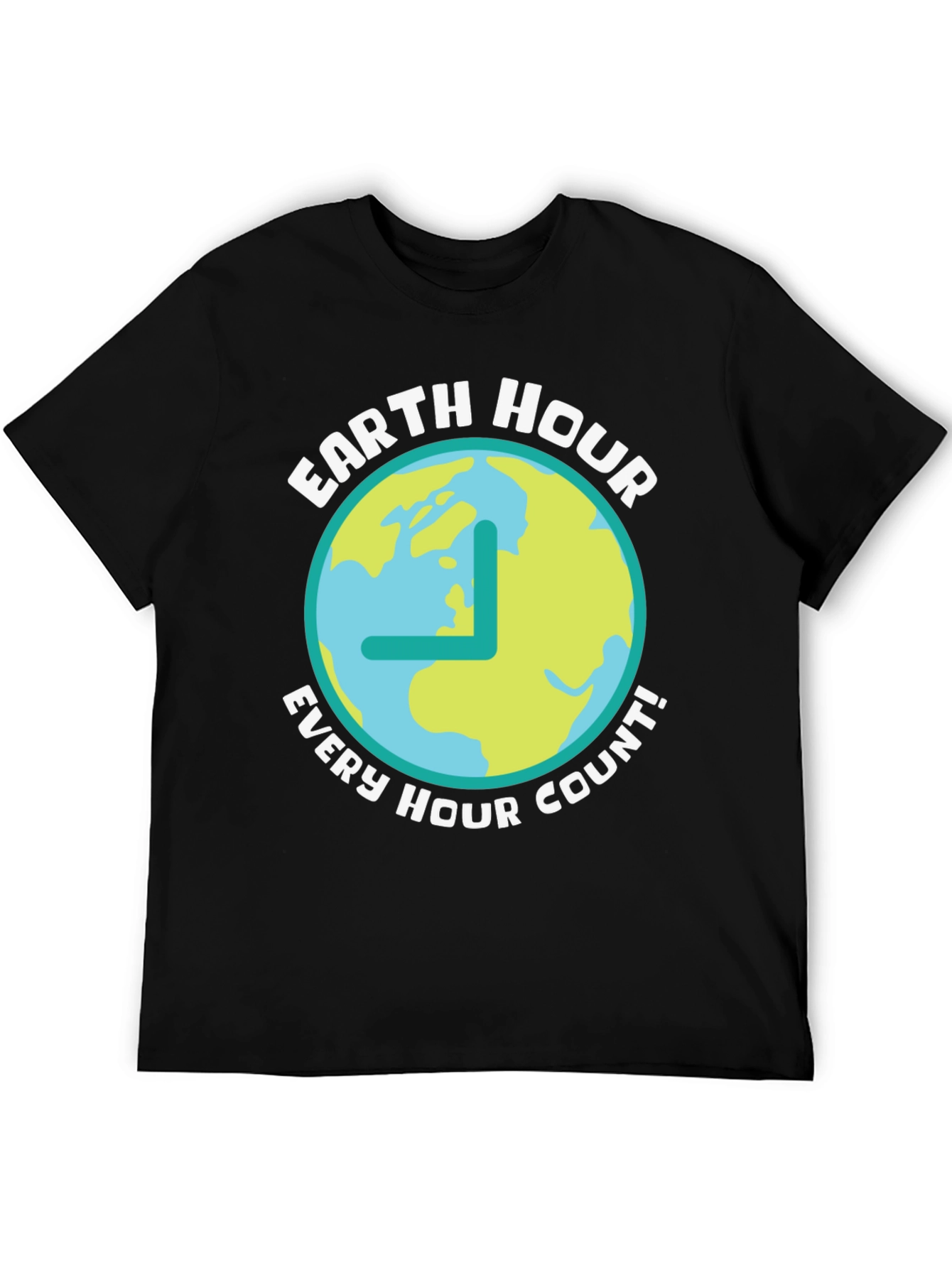 Earth Hour T-Shirt - Every Hour Counts!